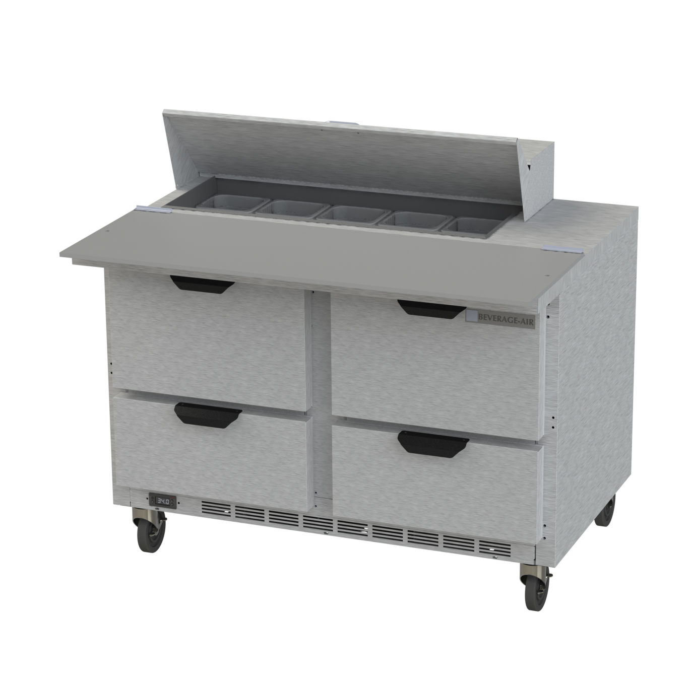 Beverage Air, SPED48HC-10C-4, Refrigerated Counter, Sandwich / Salad Unit