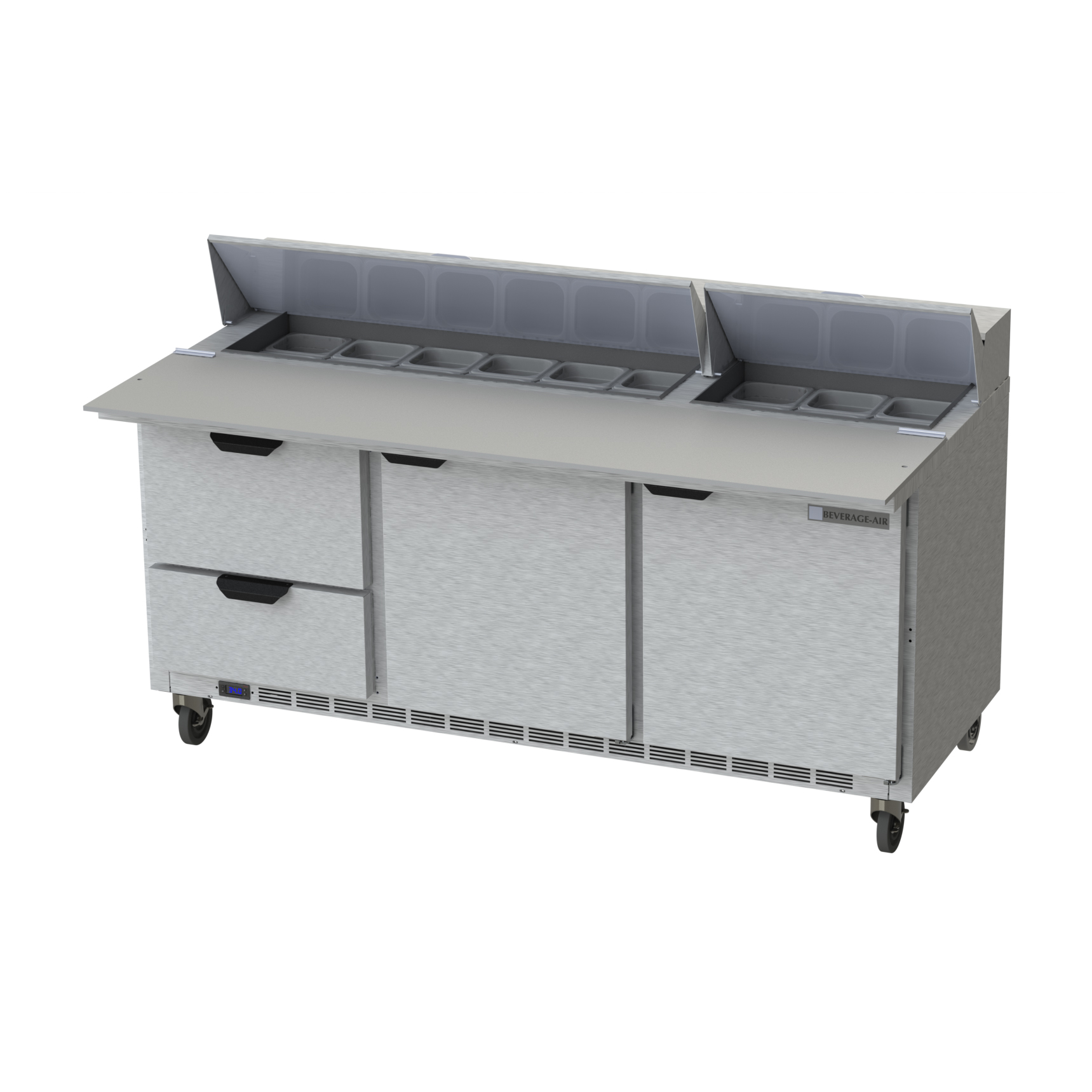 Beverage Air, SPED72HC-18C-2, Refrigerated Counter, Sandwich / Salad Unit