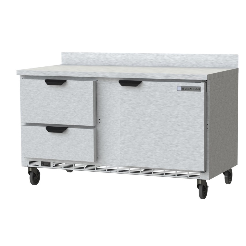 Beverage Air, WTFD60AHC-2, Freezer Counter, Work Top