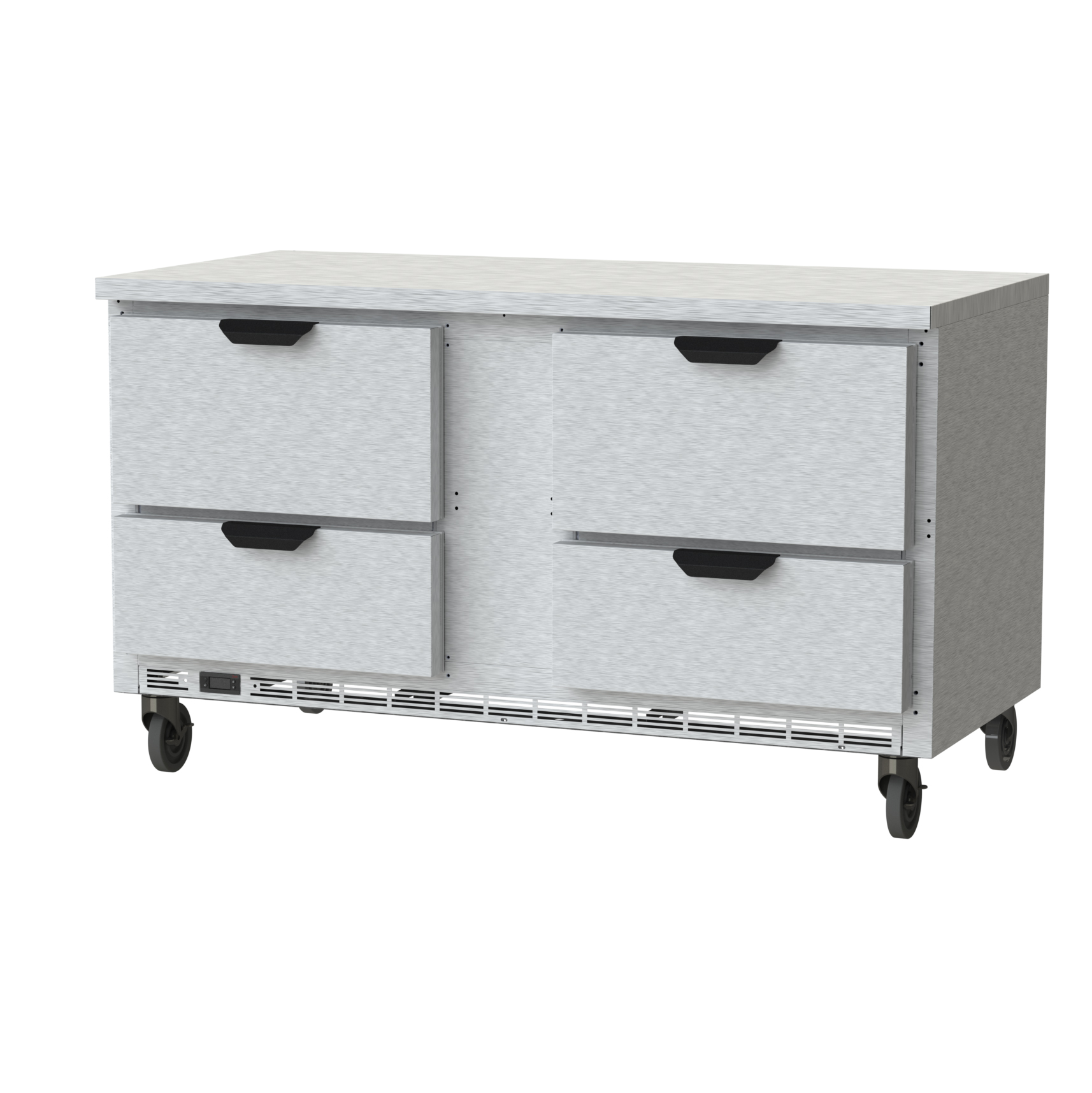 Beverage Air, WTRD60AHC-4-FLT, Refrigerated Counter, Work Top