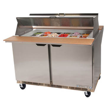 Beverage Air, SPE48HC-18M-DS, Refrigerated Counter, Mega Top Sandwich / Salad Unit