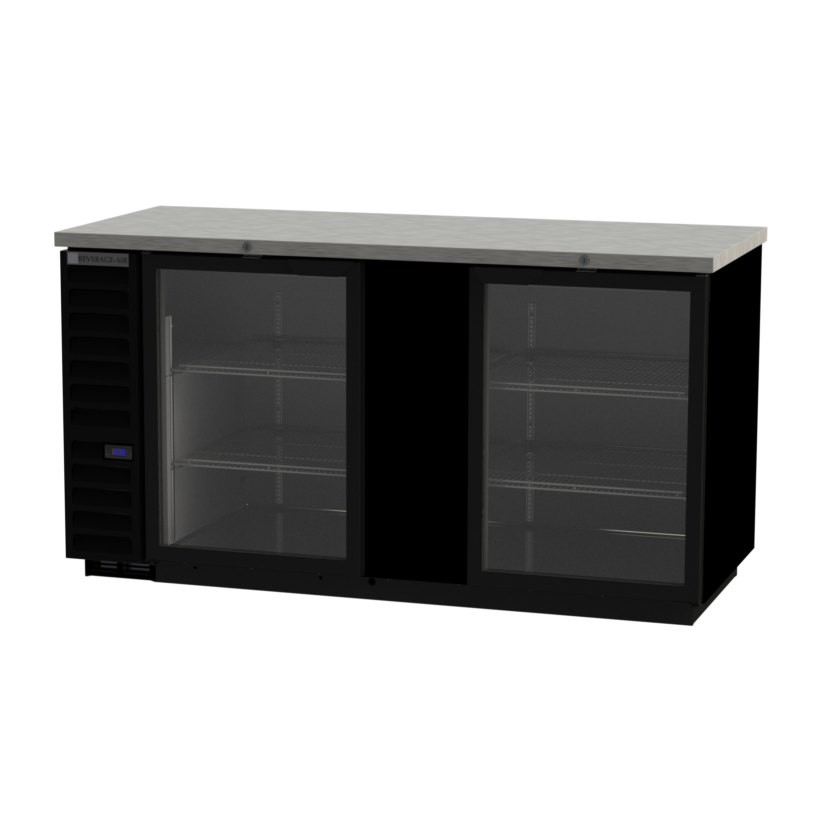 Beverage Air, BB68HC-1-G-B, Back Bar Cabinet, Refrigerated