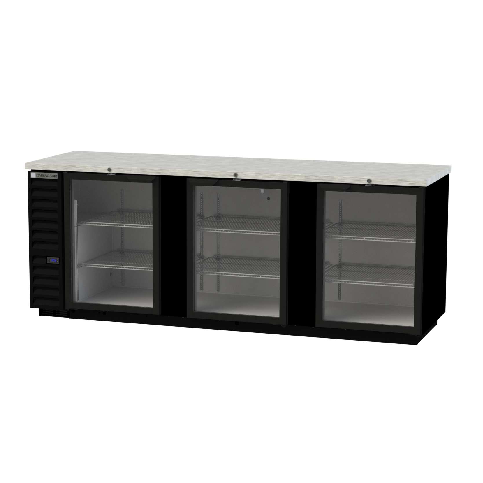 Beverage Air, BB94HC-1-G-B, Back Bar Cabinet, Refrigerated