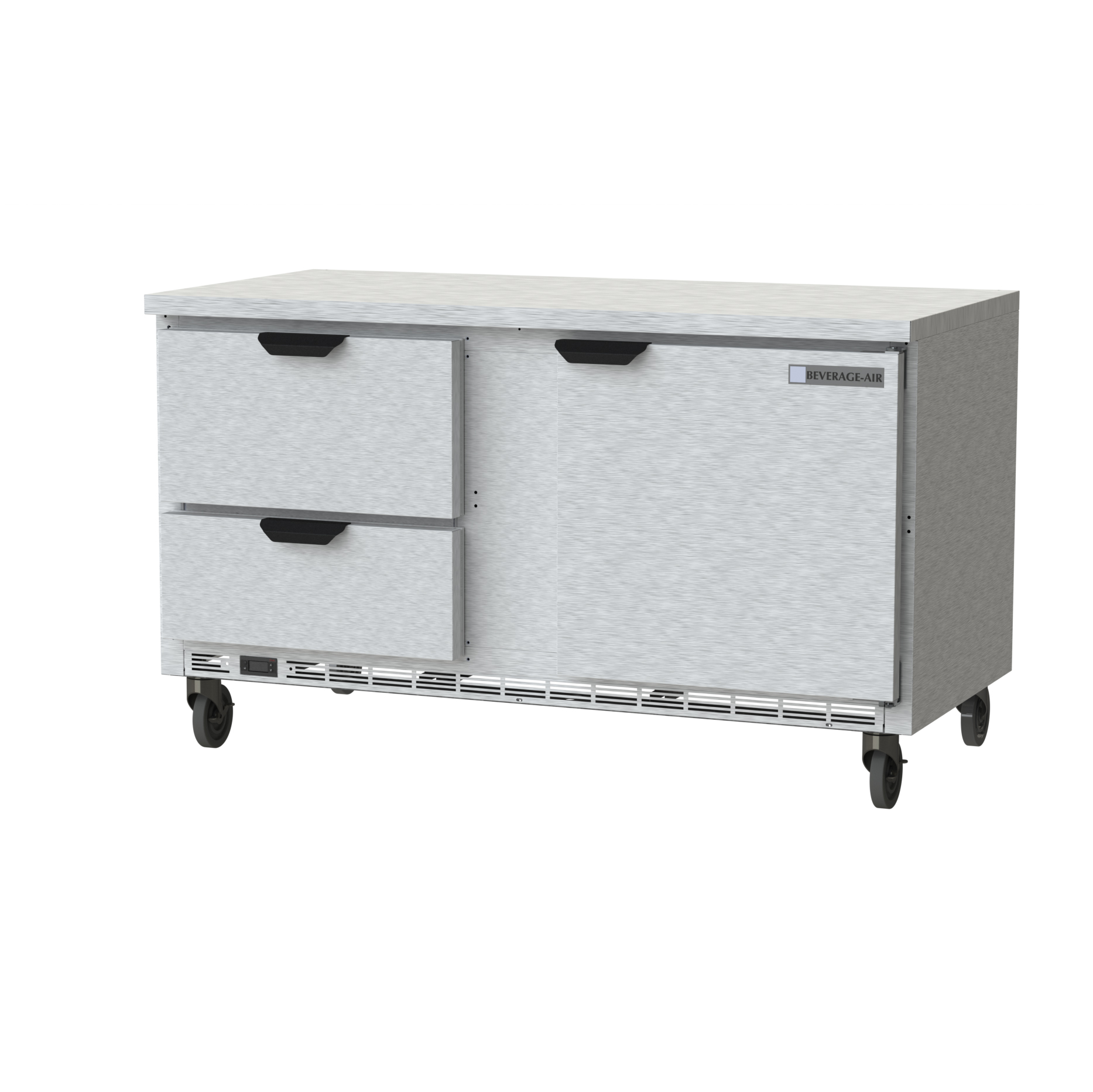 Beverage Air, WTRD60AHC-2-FLT, Refrigerated Counter, Work Top
