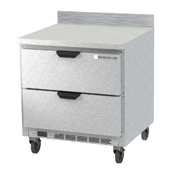 Beverage Air, WTRD32AHC-2, Refrigerated Counter, Work Top