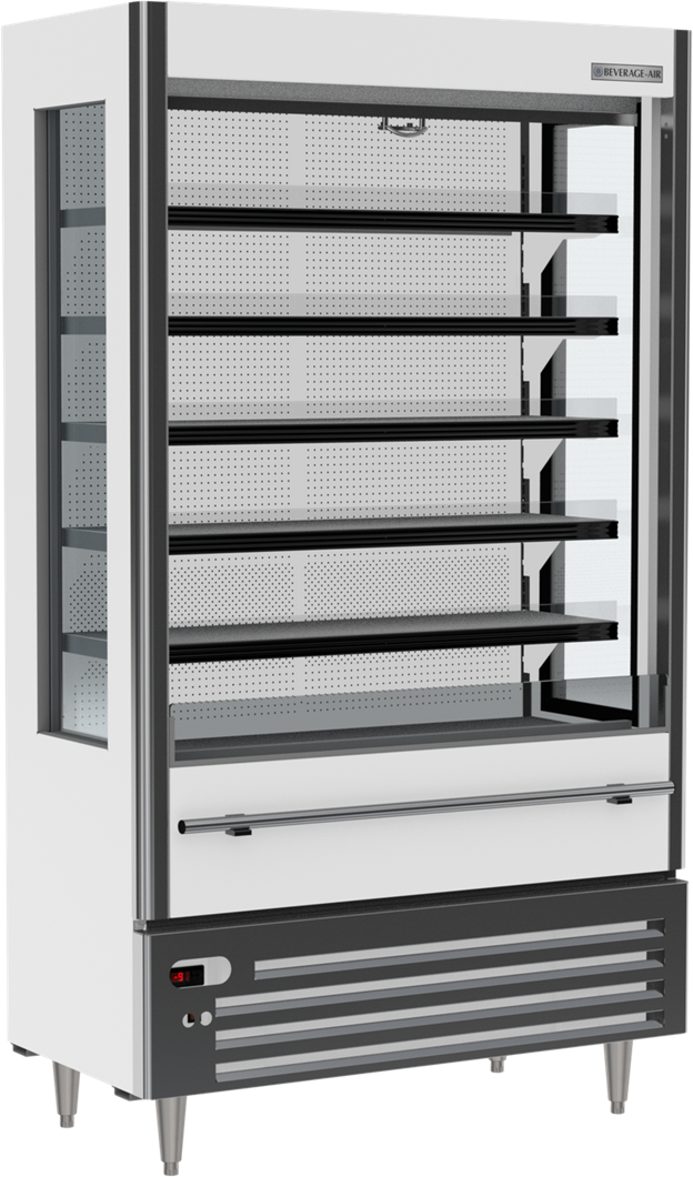 Beverage Air, VMHCSL-18-1-W, Merchandiser, Open Refrigerated Display