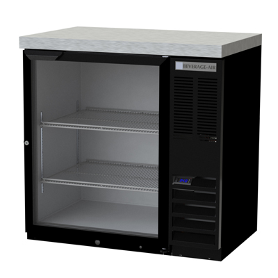 Beverage Air, BB36HC-1-G-B-27, Back Bar Cabinet, Refrigerated
