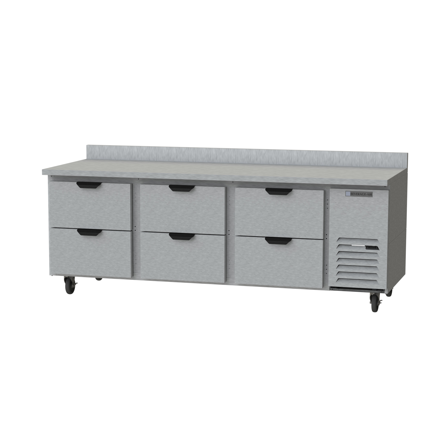 Beverage Air, WTRD93AHC-6, Refrigerated Counter, Work Top