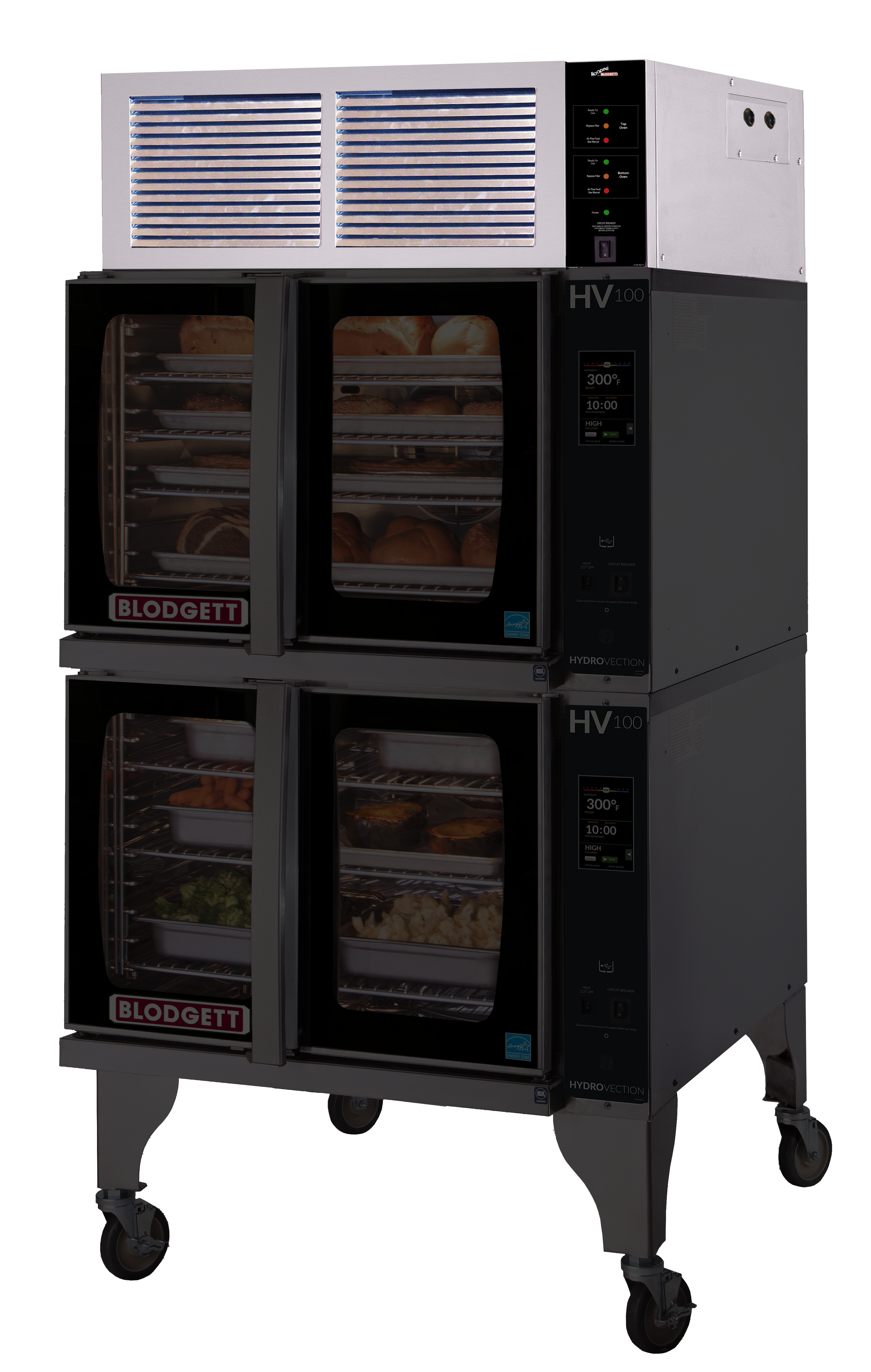 Blodgett, Hoodini-VLHV-DBL, Freestanding Ventless Hood