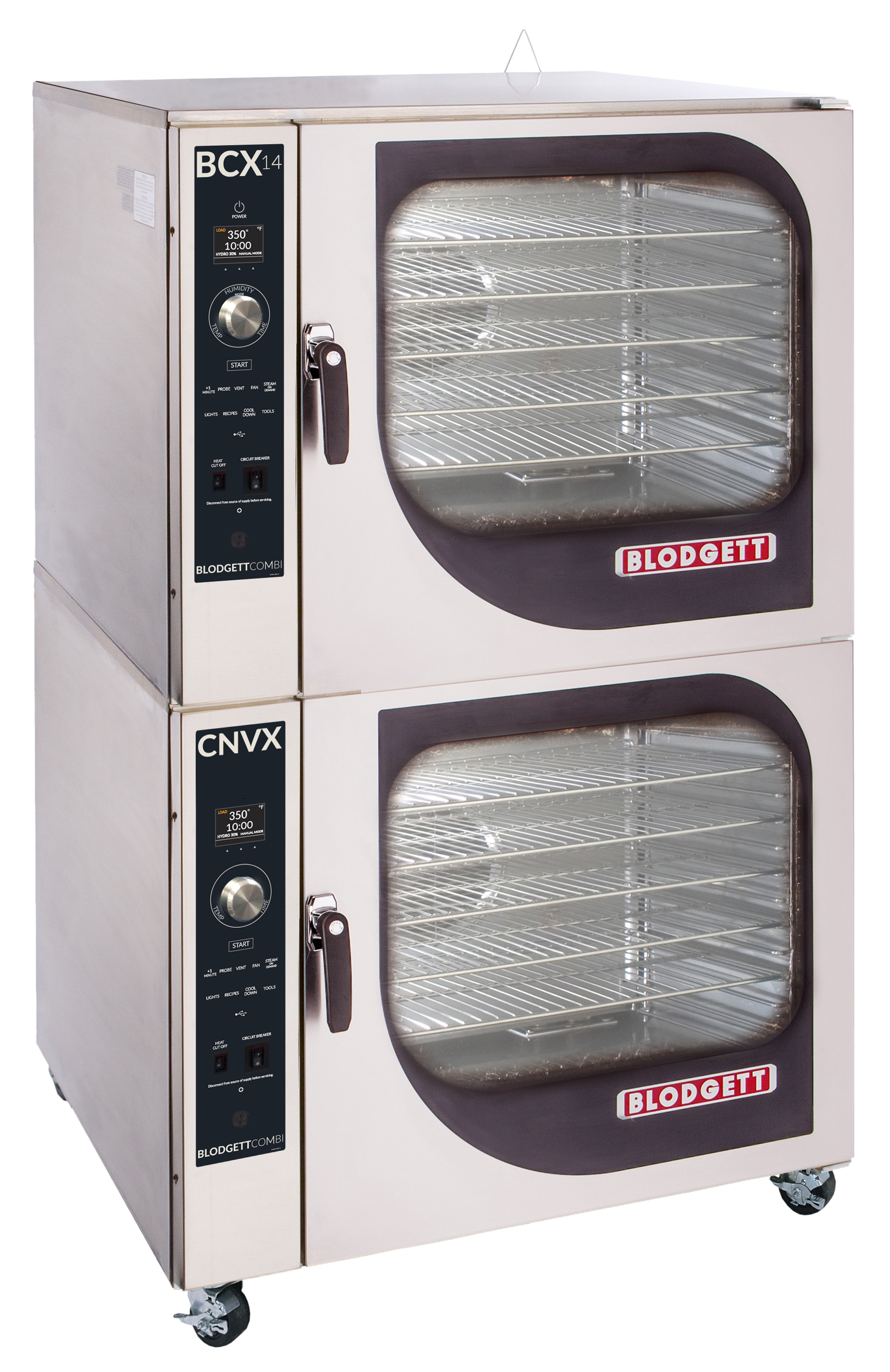 Blodgett, CNVX-14E/BCX-14E_208V_3PH, Electric Convection & Combi Oven Stack