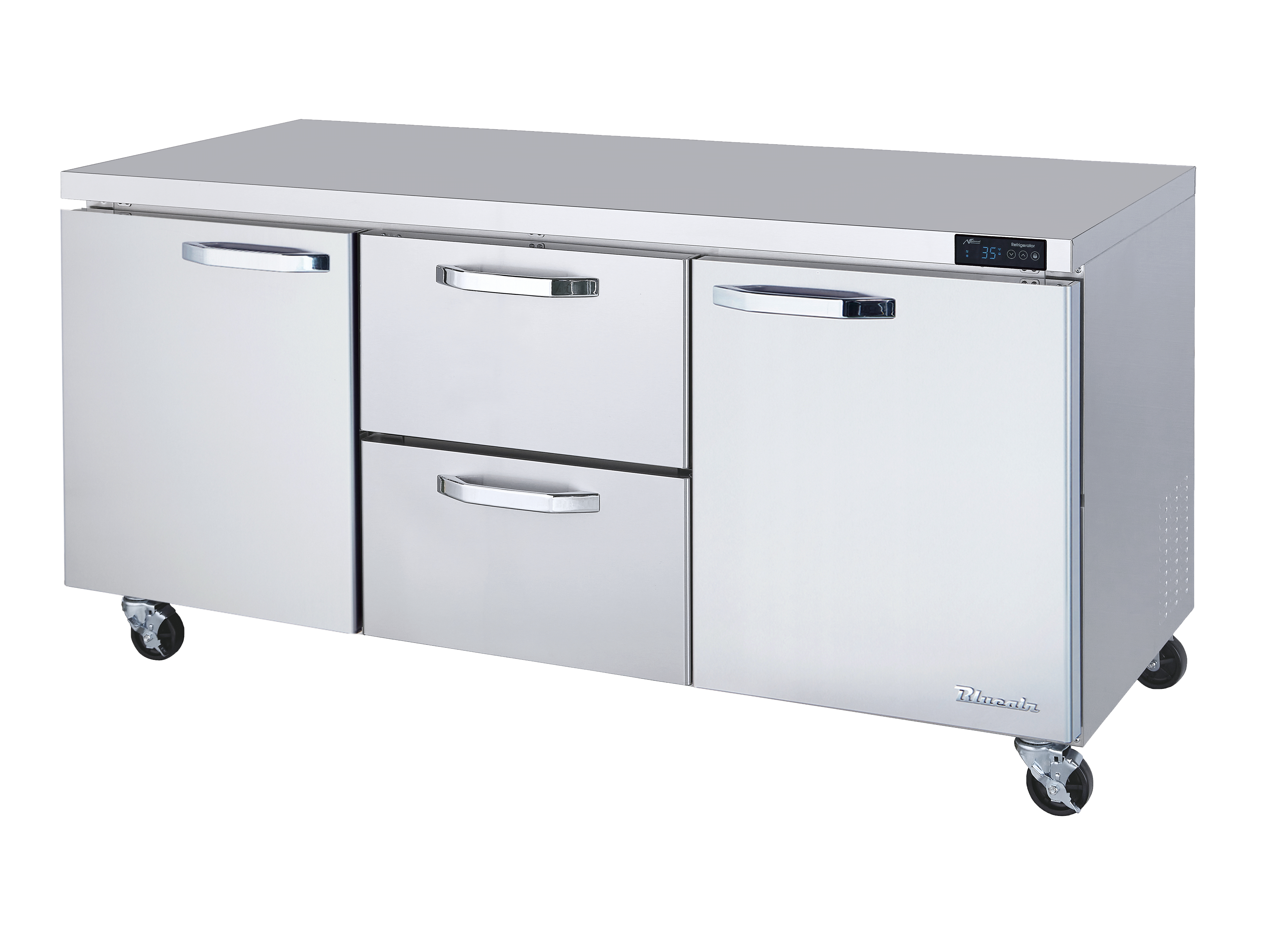 Blue Air Commercial Refrigeration, BLUR72-D2M-HC, Undercounter Refrigerator