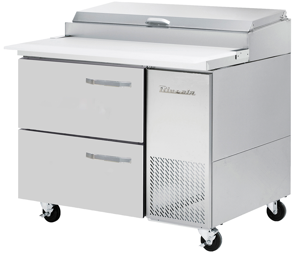Blue Air Commercial Refrigeration, BAPP44-D2-HC, Pizza Prep Table