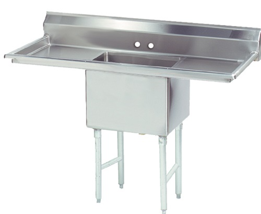 Blue Air Commercial Refrigeration, BS1-18-12/2D, One Compartment Sink