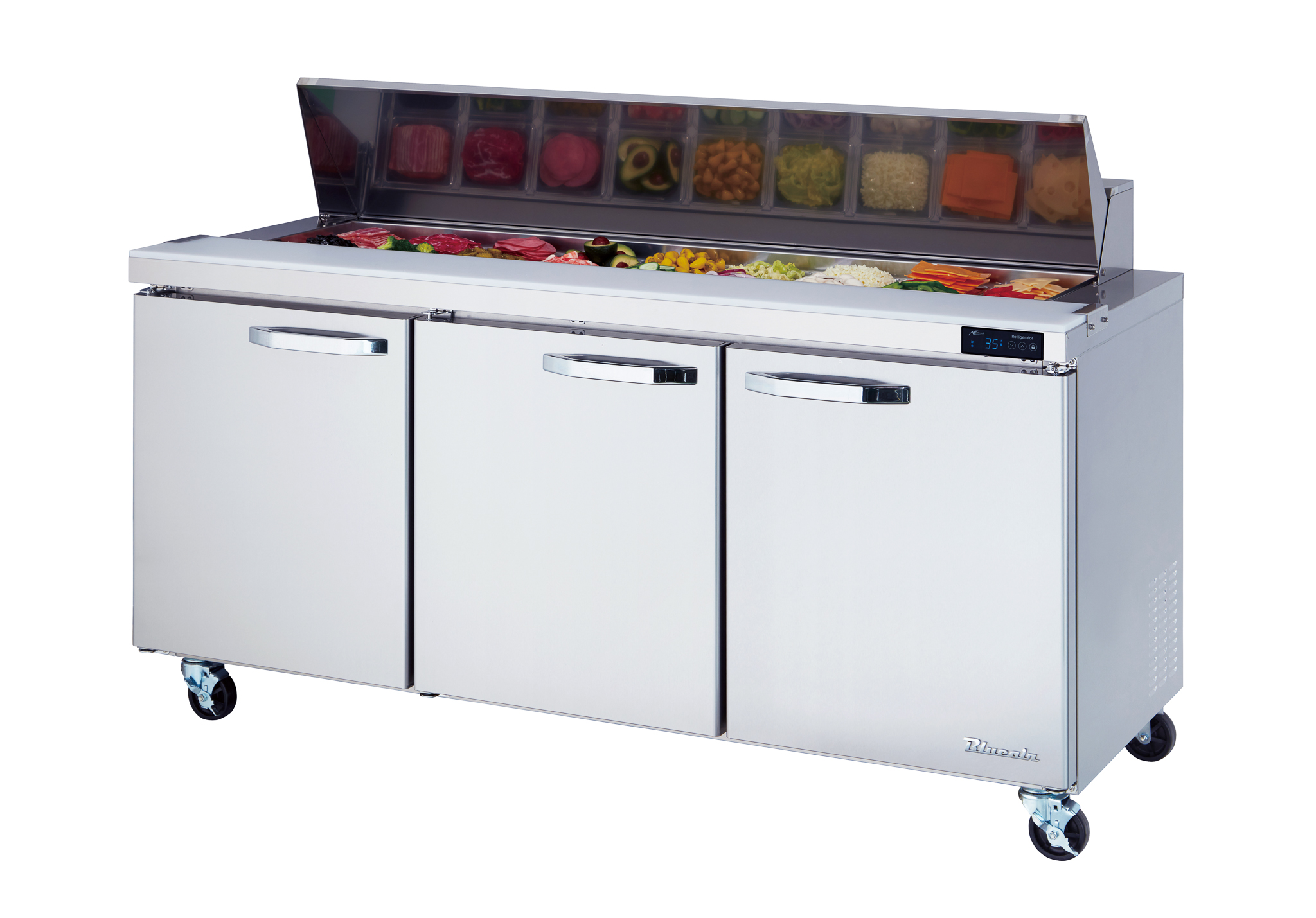 Blue Air Commercial Refrigeration, BLPT72-HC, Sandwich Prep Table