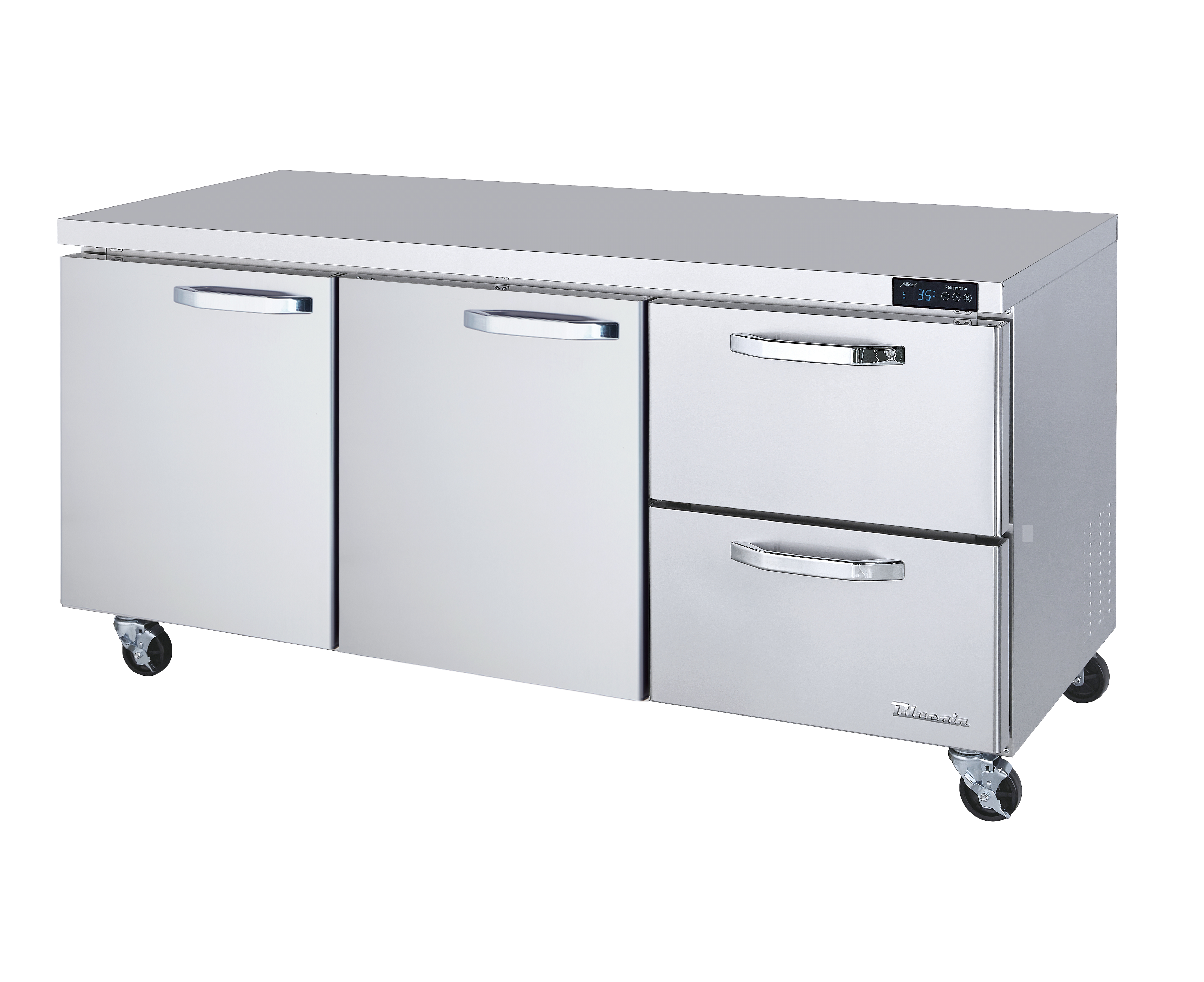 Blue Air Commercial Refrigeration, BLUR72-D2R-HC, Undercounter Refrigerator