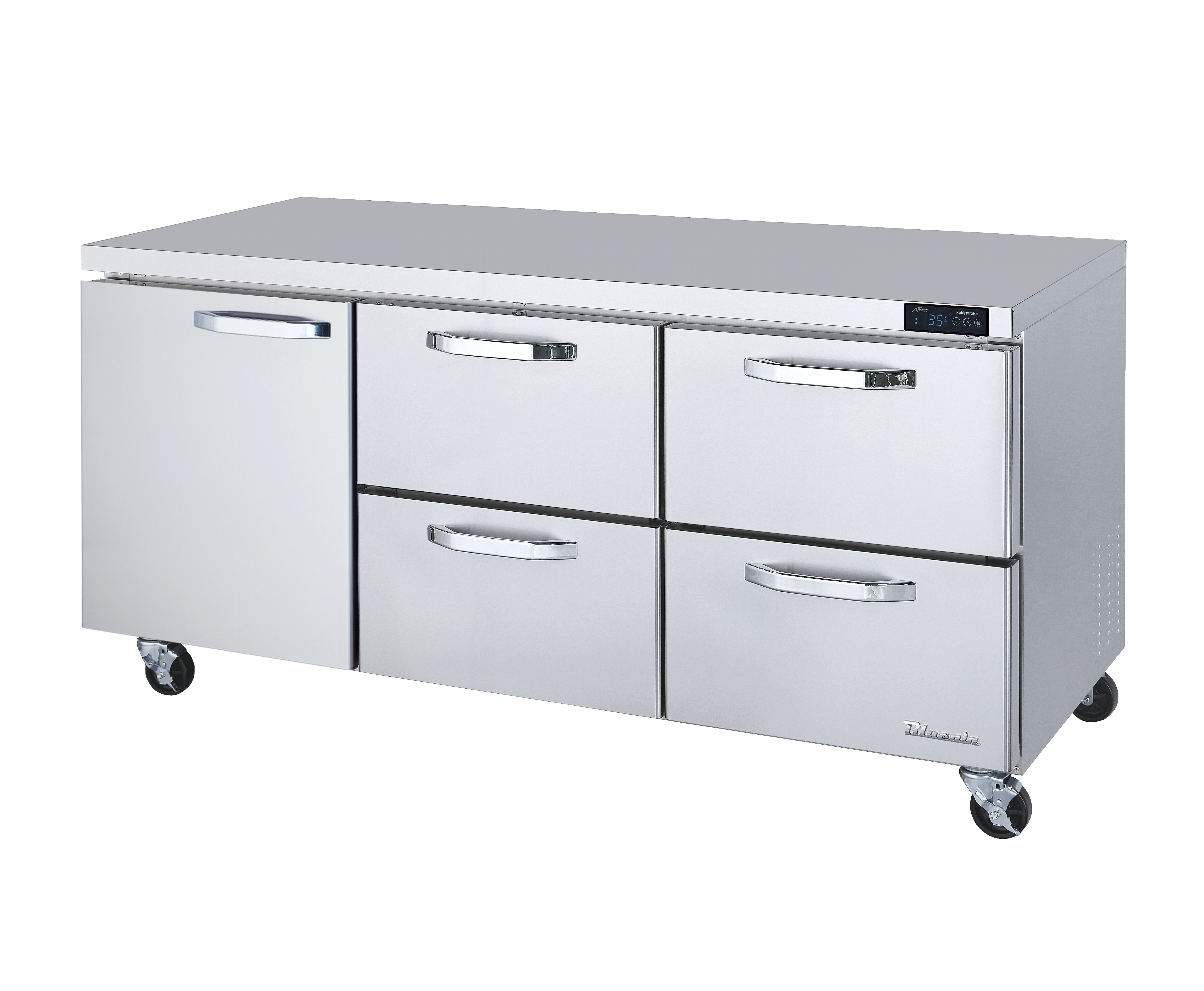 Blue Air Commercial Refrigeration, BLUR72-D4RM-HC, Undercounter Refrigerator