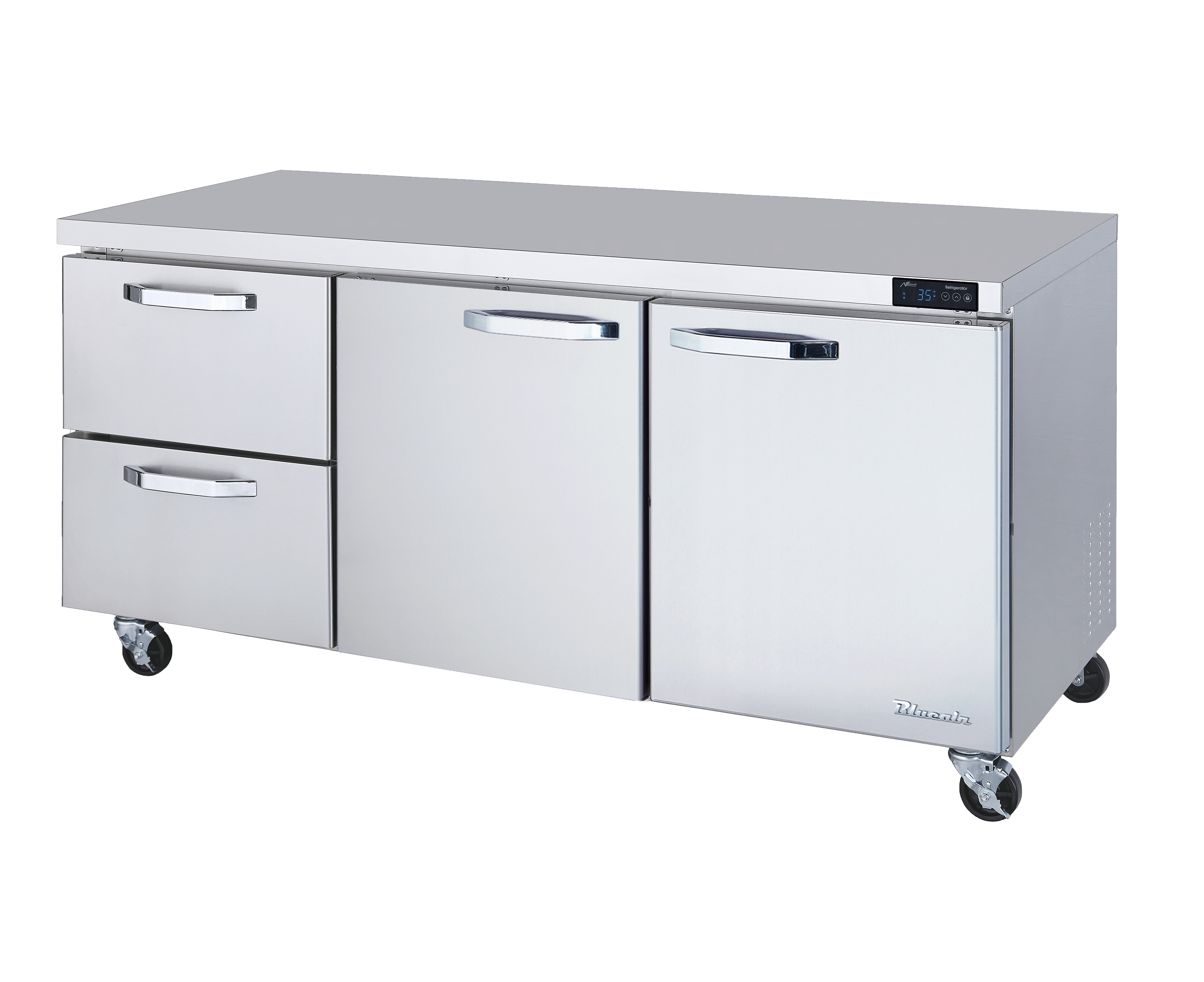Blue Air Commercial Refrigeration, BLUR72-D2L-HC, Undercounter Refrigerator