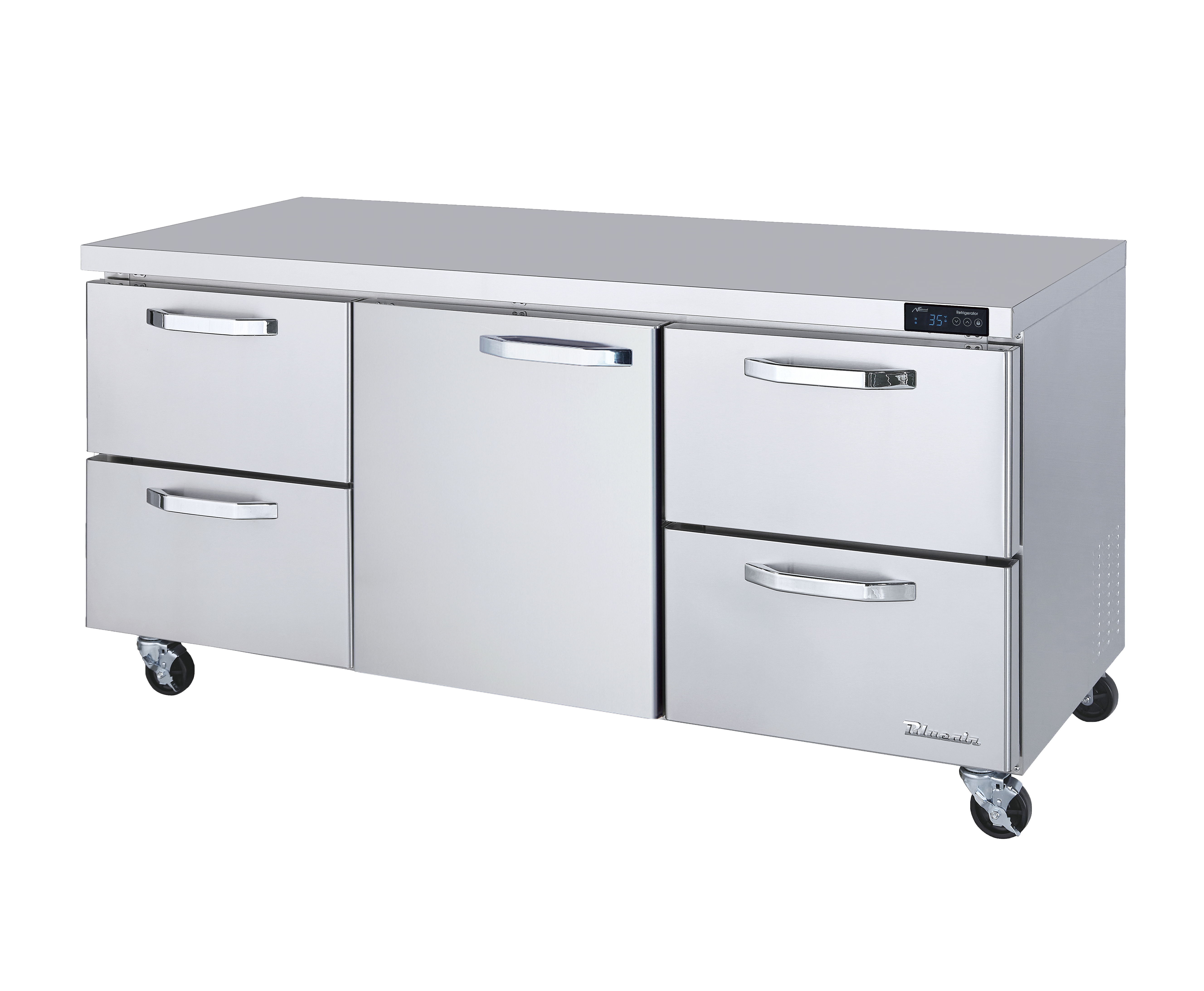 Blue Air Commercial Refrigeration, BLUR72-D4RL-HC, Undercounter Refrigerator