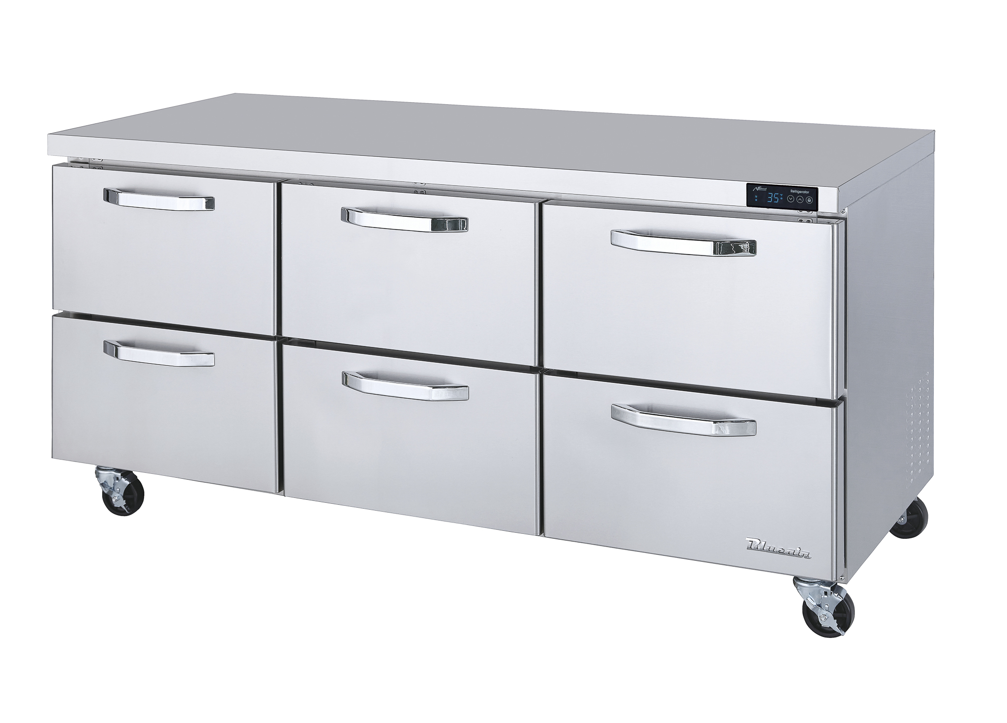 Blue Air Commercial Refrigeration, BLUR72-D6-HC, Undercounter Refrigerator