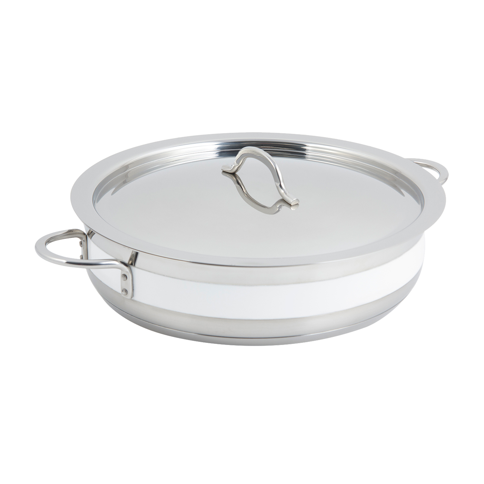 Bon Chef, 60030CFWHITE, Brazier Pan