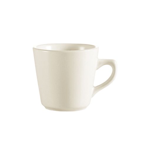 CAC China, FR-1, Coffee Cup, 7 oz., Stoneware, White