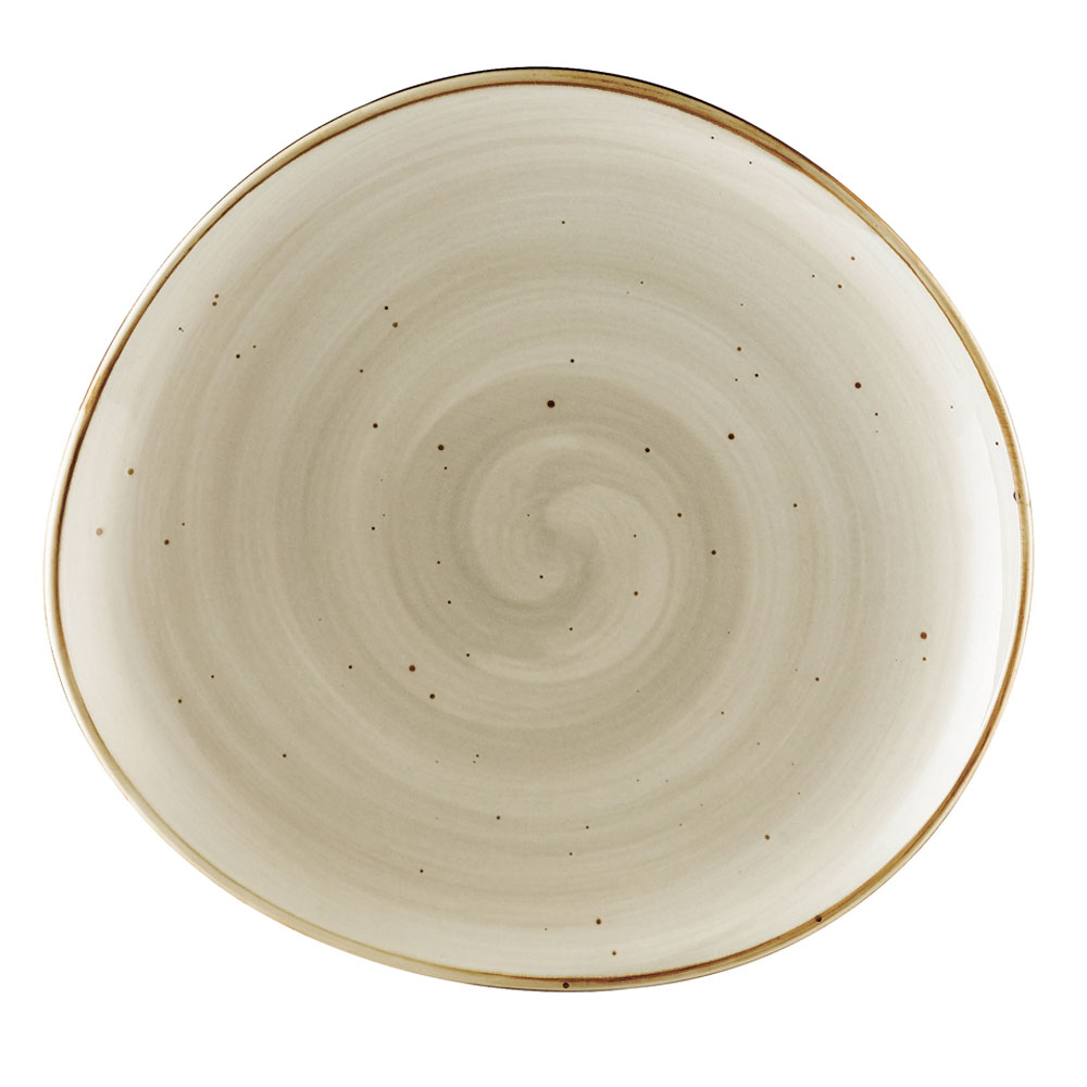 CAC China, TUS-16-BGE, Plate, China, 10.38" W, Porcelain, Round