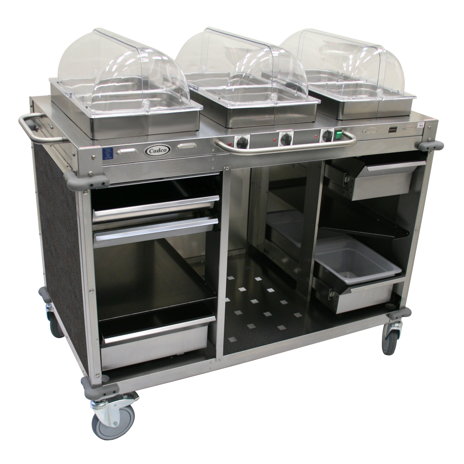 Cadco, CBC-HHH-L3, Serving Counter, Hot Food, Electric