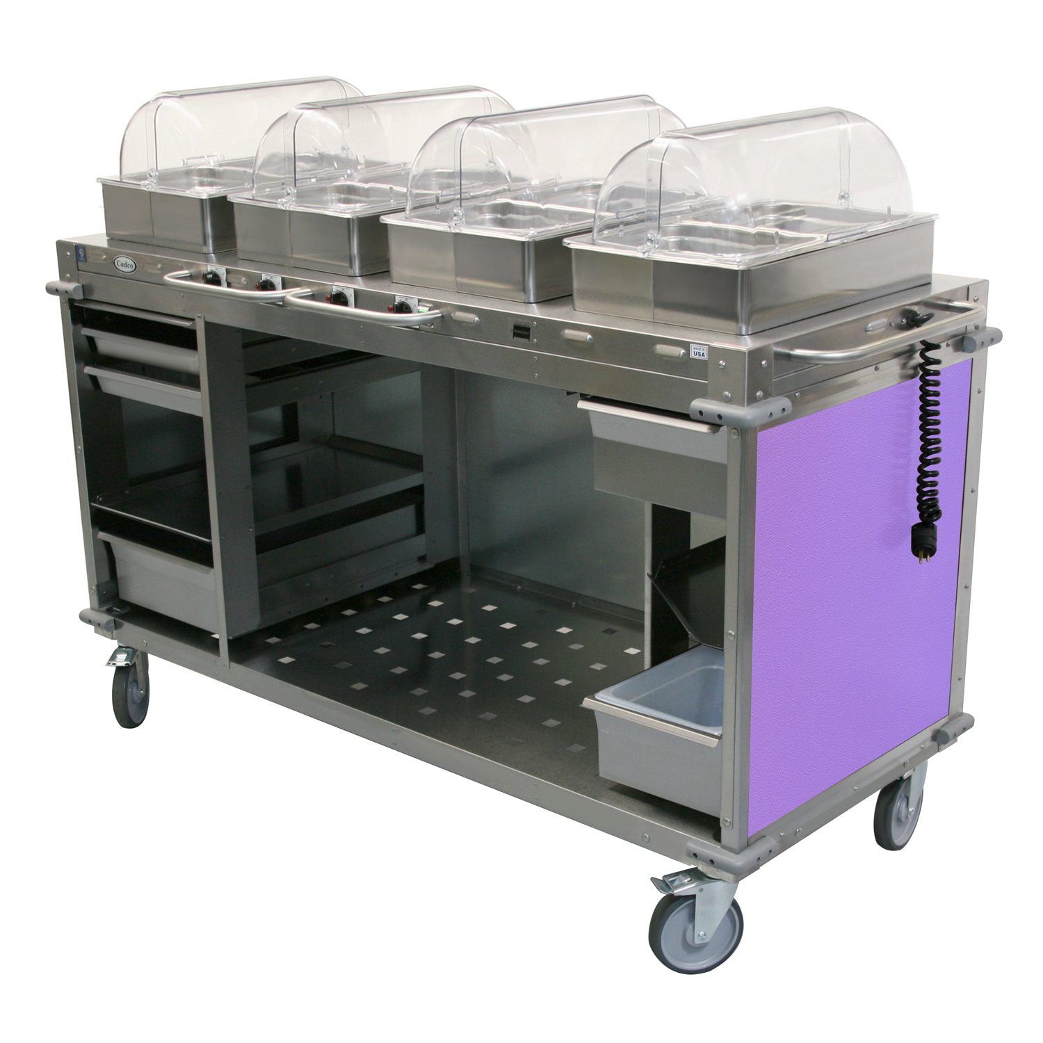 Cadco, CBC-HHHH-L7, Serving Counter, Hot Food, Electric