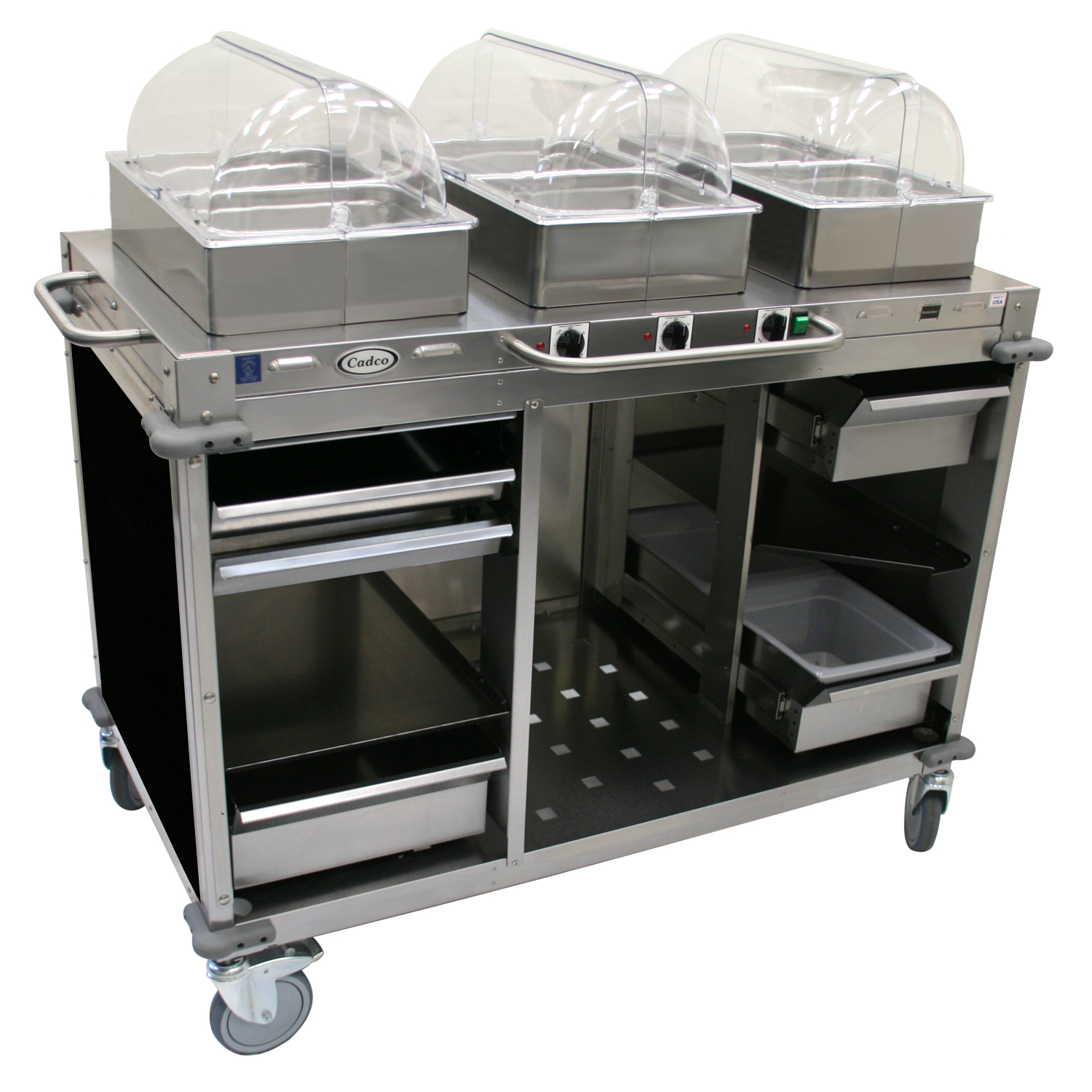 Cadco, CBC-HHH-L6-4, Serving Counter, Hot Food, Electric