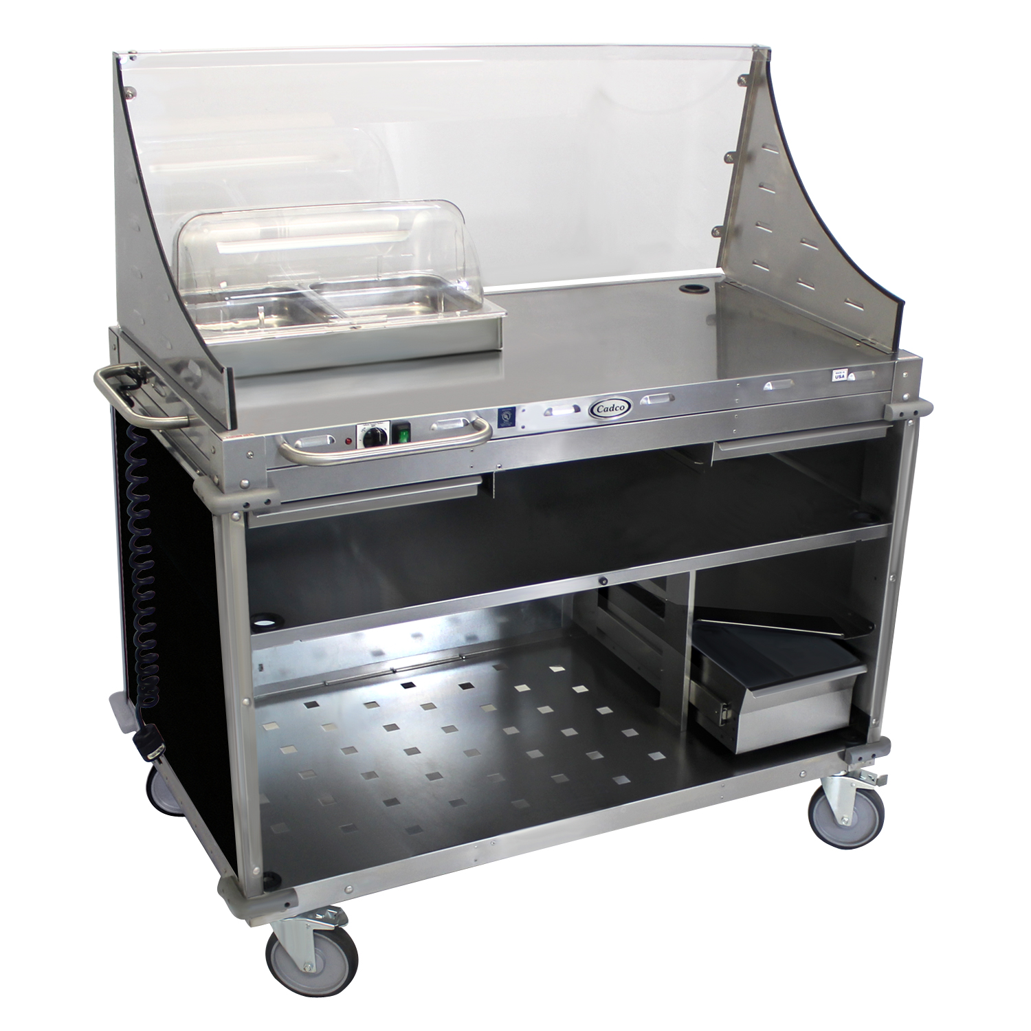Cadco, CBC-DC-L6, Serving Counter, Hot Food, Electric