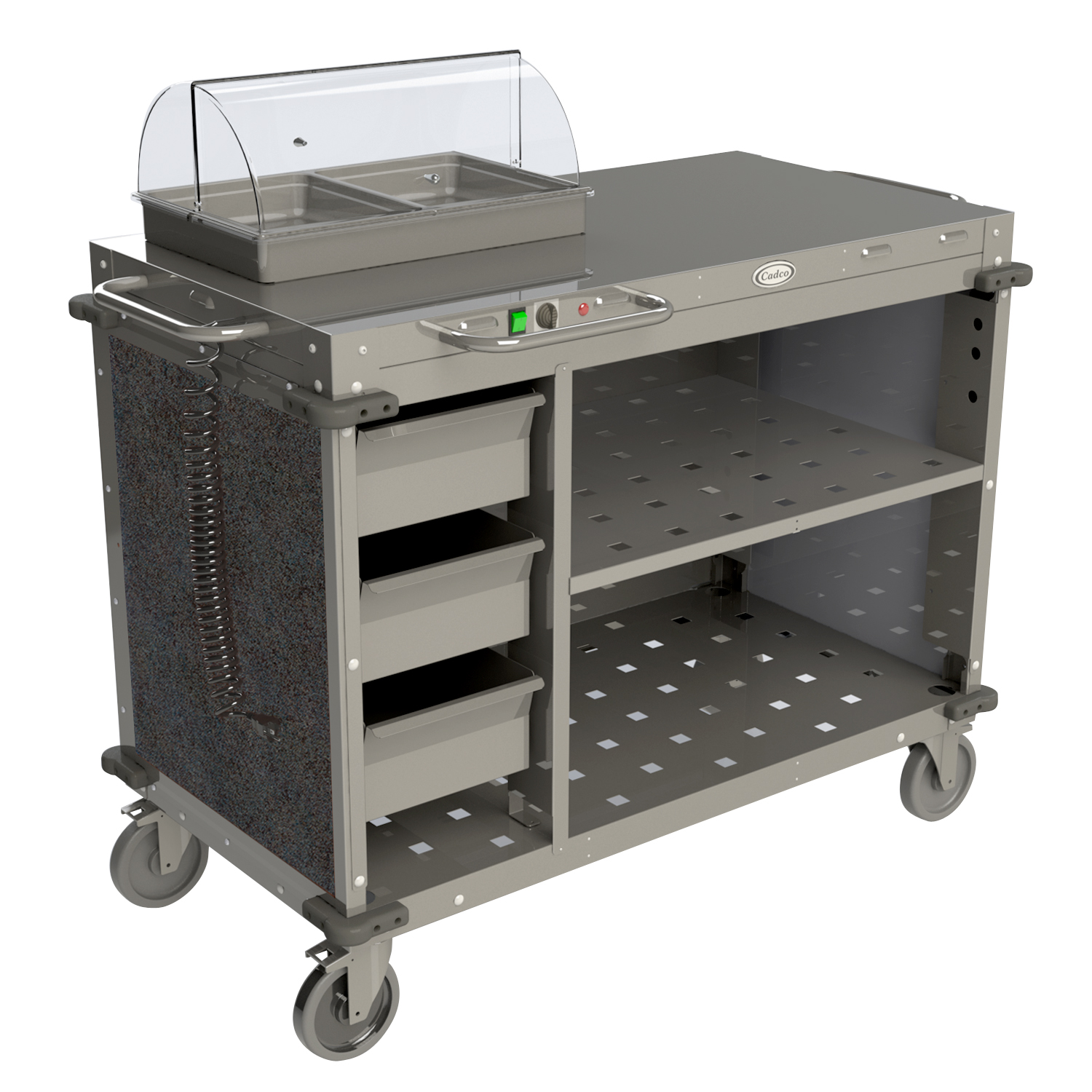 Cadco, CBC-PHRX-L3, Serving Counter, Hot Food, Electric