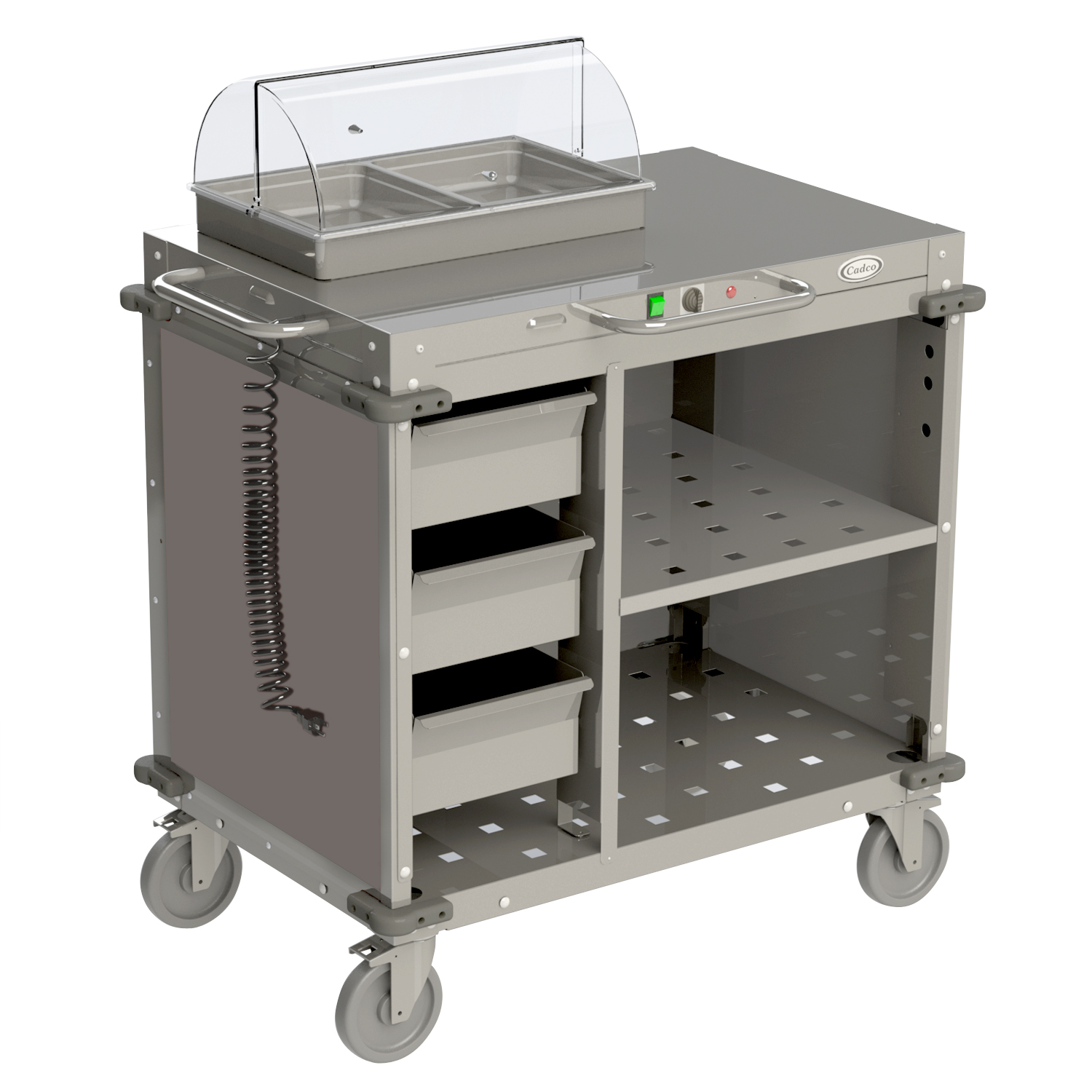 Cadco, CBC-SDCX-LST, Serving Counter, Hot Food, Electric