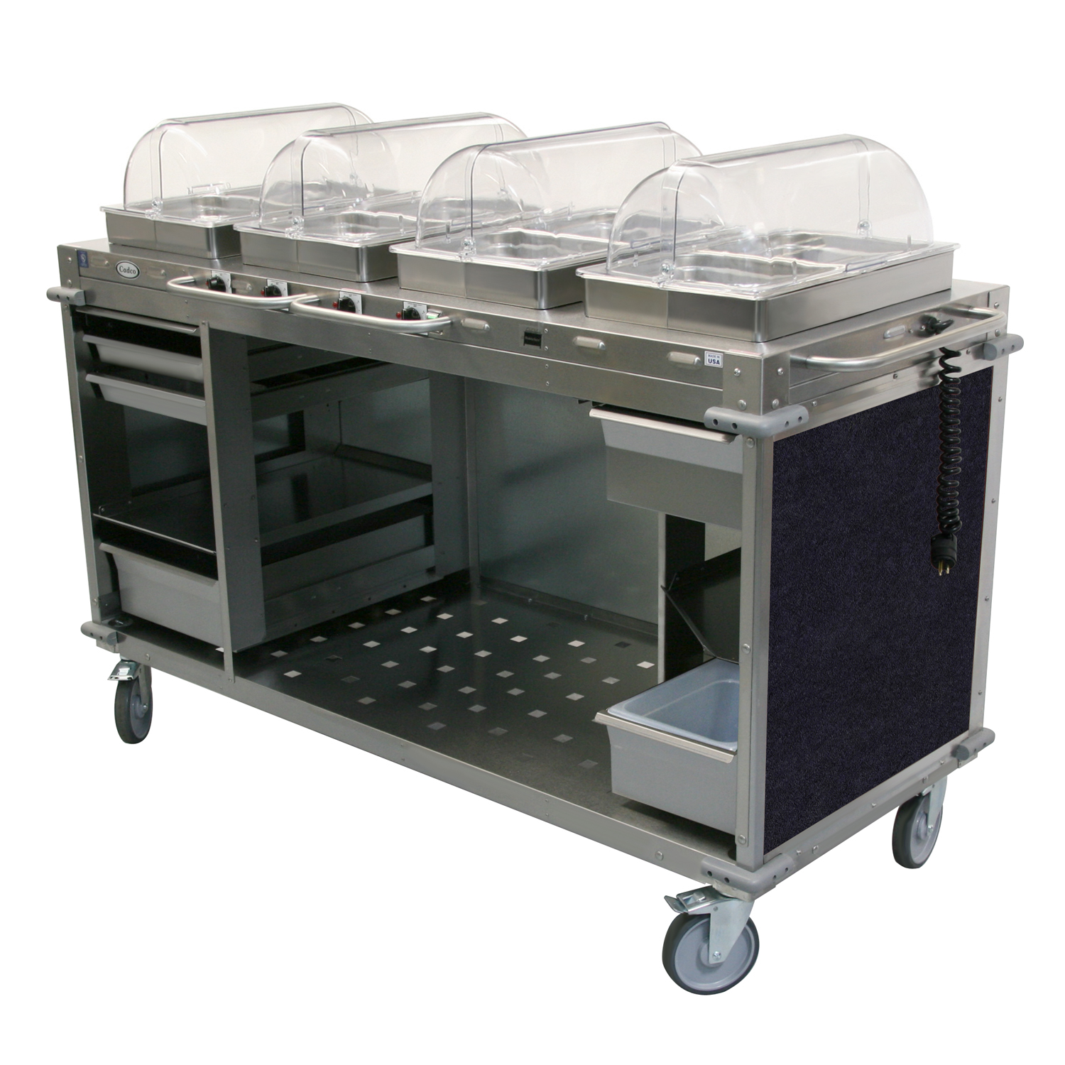 Cadco, CBC-HHHH-L4, Serving Counter, Hot Food, Electric