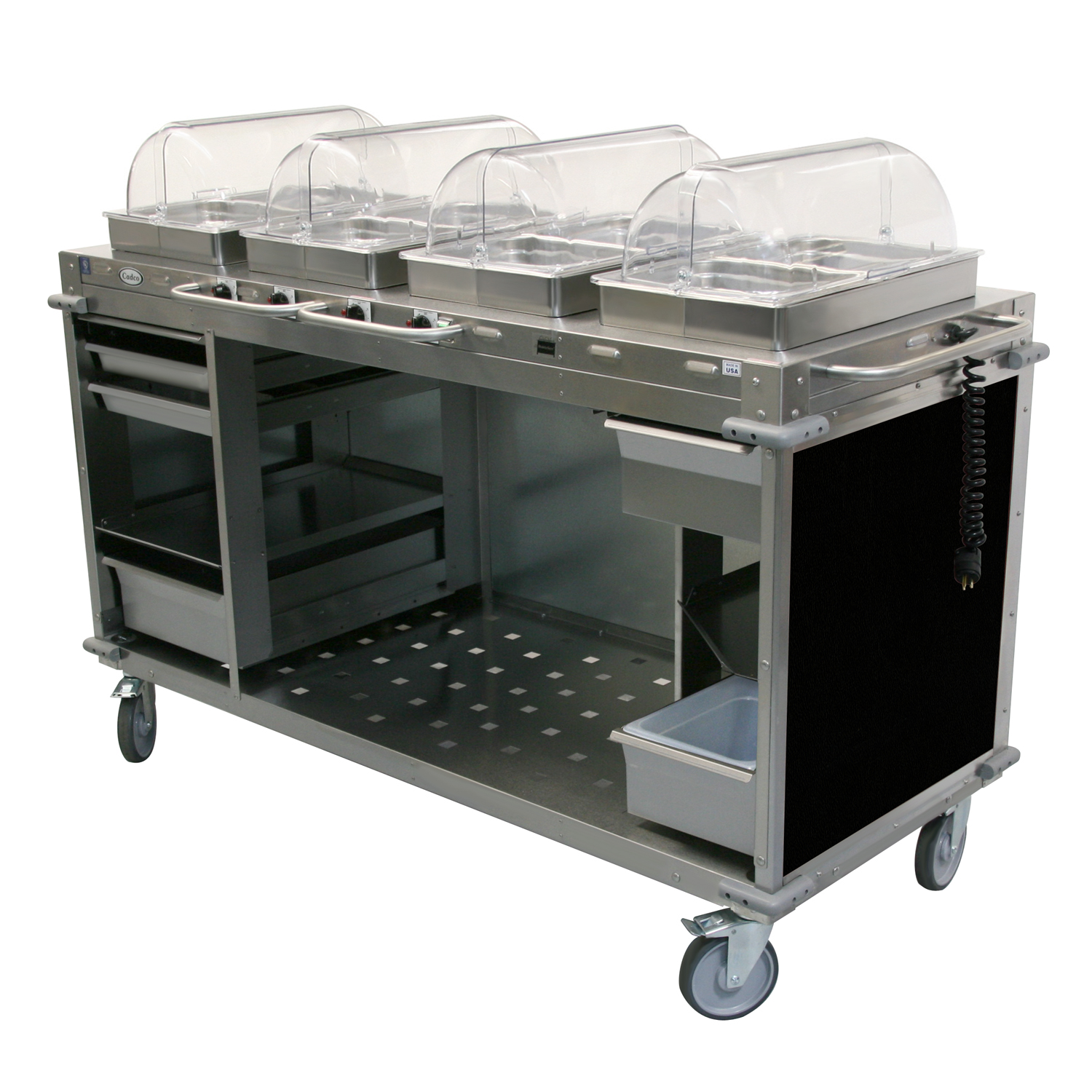Cadco, CBC-HHHH-L6, Serving Counter, Hot Food, Electric