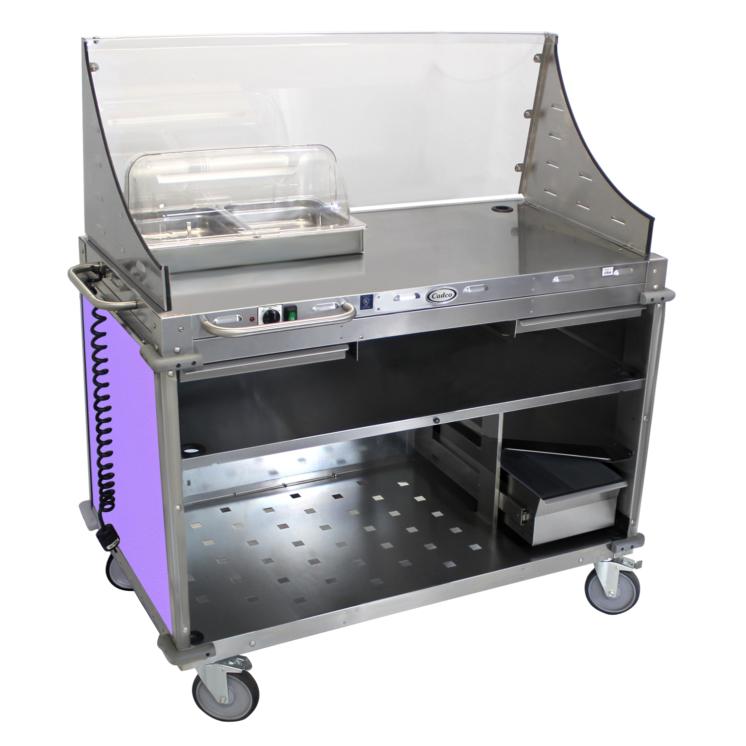 Cadco, CBC-DC-L7, Serving Counter, Hot Food, Electric