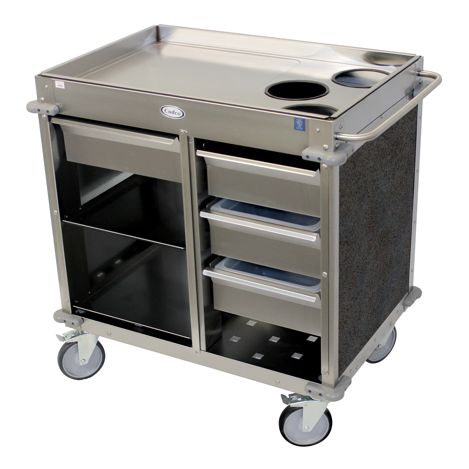 Cadco, BC-4-L3, Cart, Beverage