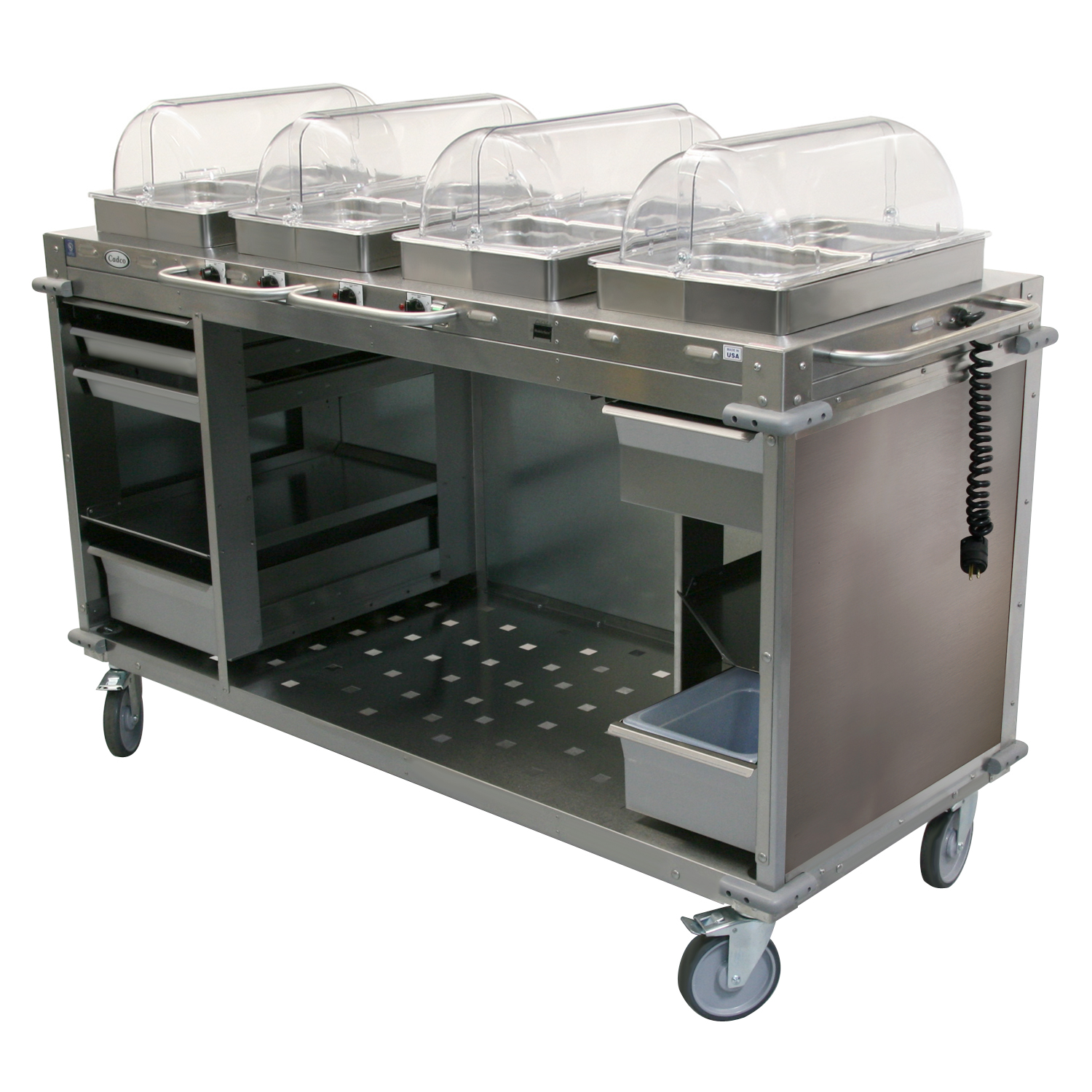 Cadco, CBC-HHHH-LST, Serving Counter, Hot Food, Electric