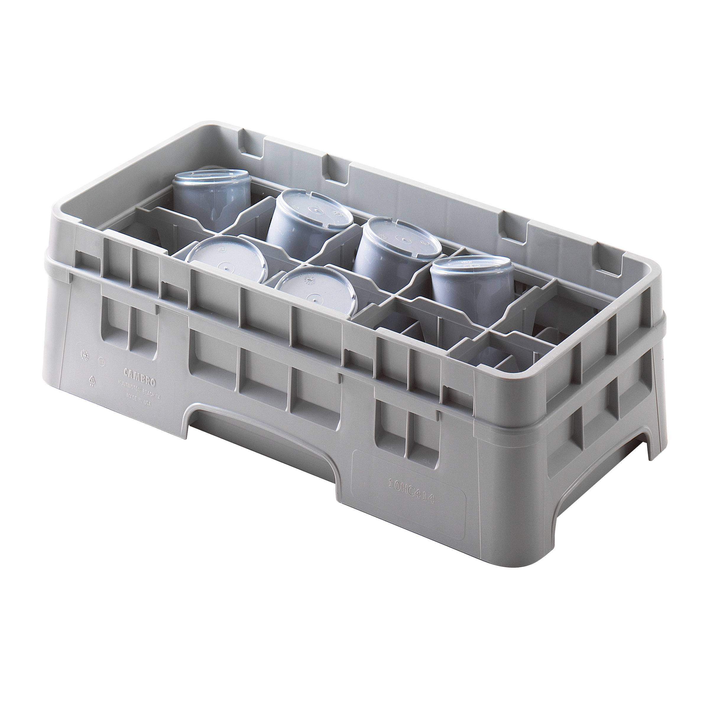 Cambro, 10HC414184, Dishwasher Rack, Cup Compartment