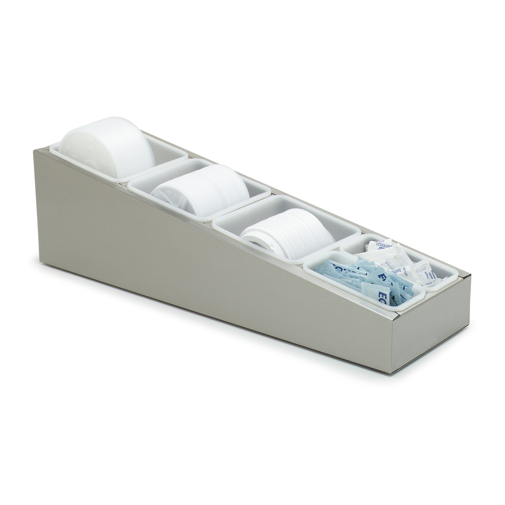 Carlisle, 38800GLC, Condiment Caddy, Countertop Organizer