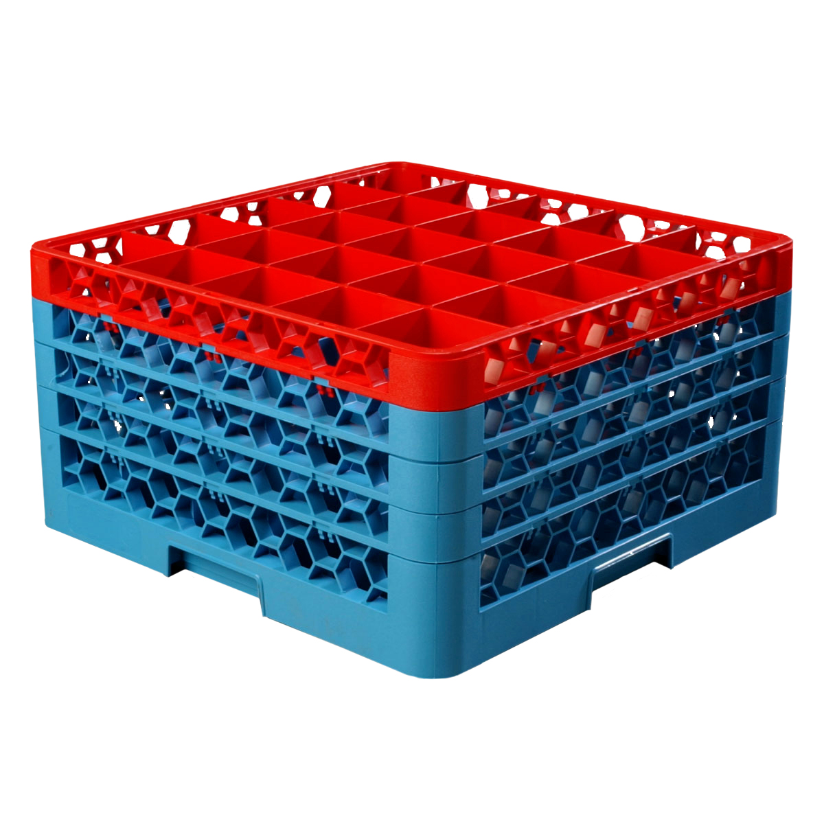 Carlisle, RG25-4C410, Dishwasher Rack, Glass Compartment