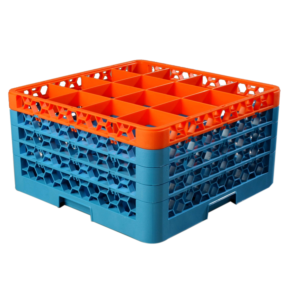 Carlisle, RG16-4C412, Dishwasher Rack, Glass Compartment