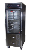 Carter-Hoffmann, HL8-10-RW, Heated Cabinet, Mobile, 120V, Electric, Made In USA