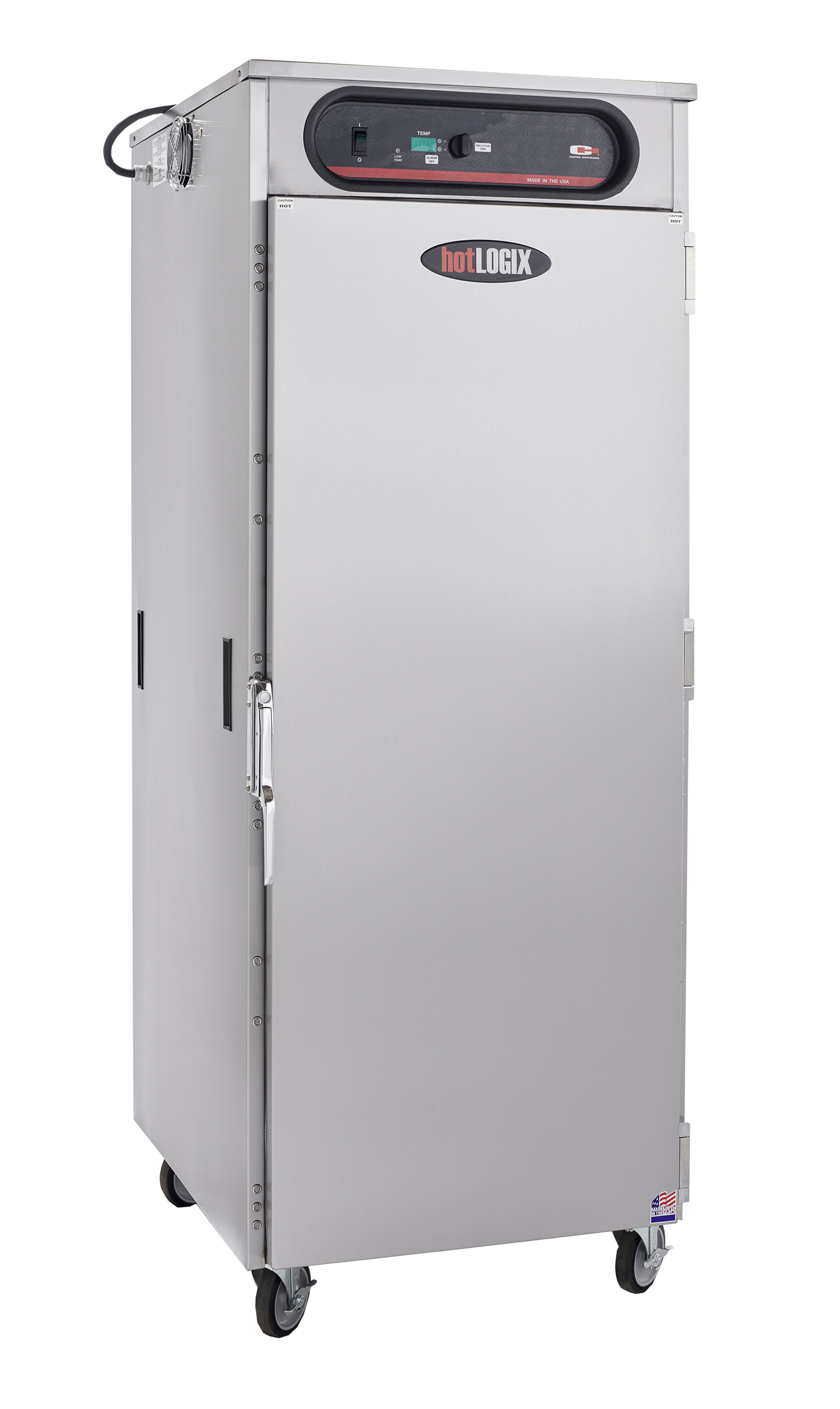 Carter-Hoffmann, HL8-18, Heated Cabinet, Mobile, 120V, Top Mount Electric, Made In USA