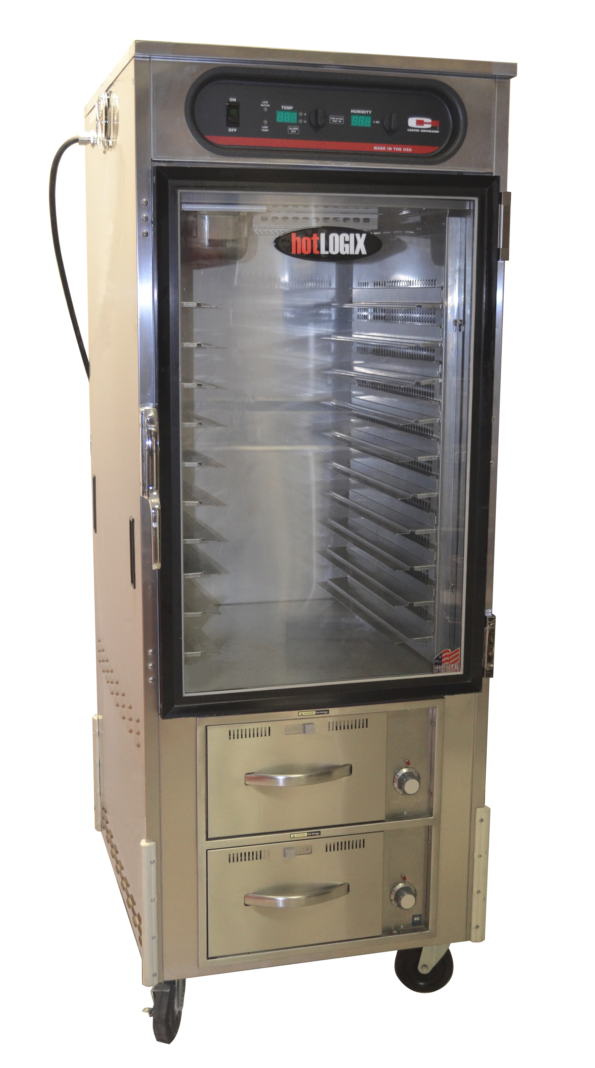 Carter-Hoffmann, HL10-10-RW, Heated Cabinet, Mobile, 120V, Electric, Made In USA