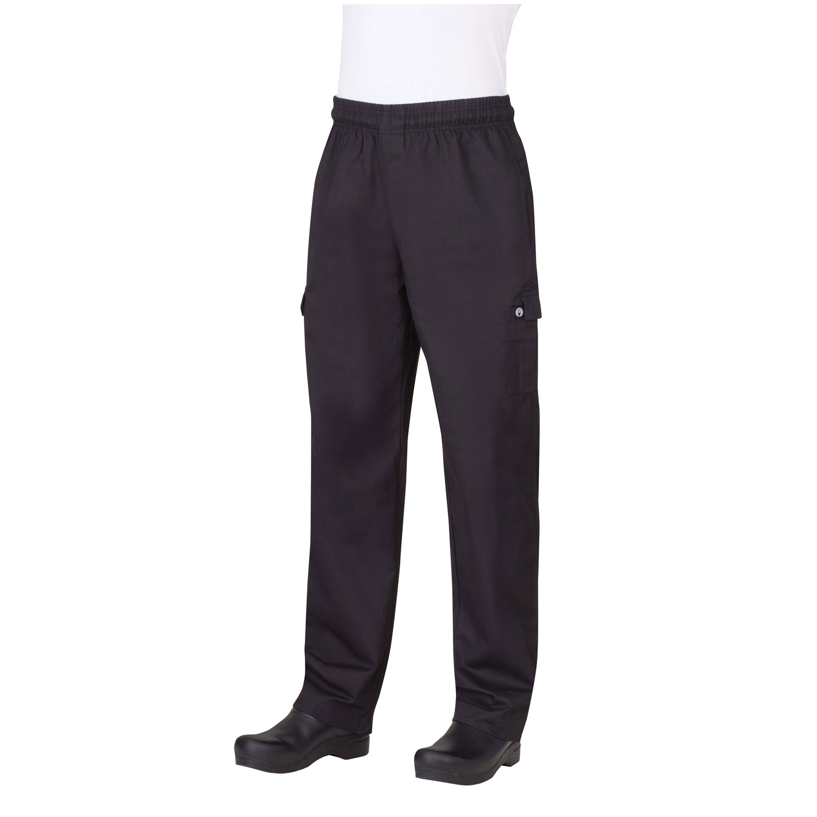 Chef Works, PC001-BLK-3XL, Chef's Pants