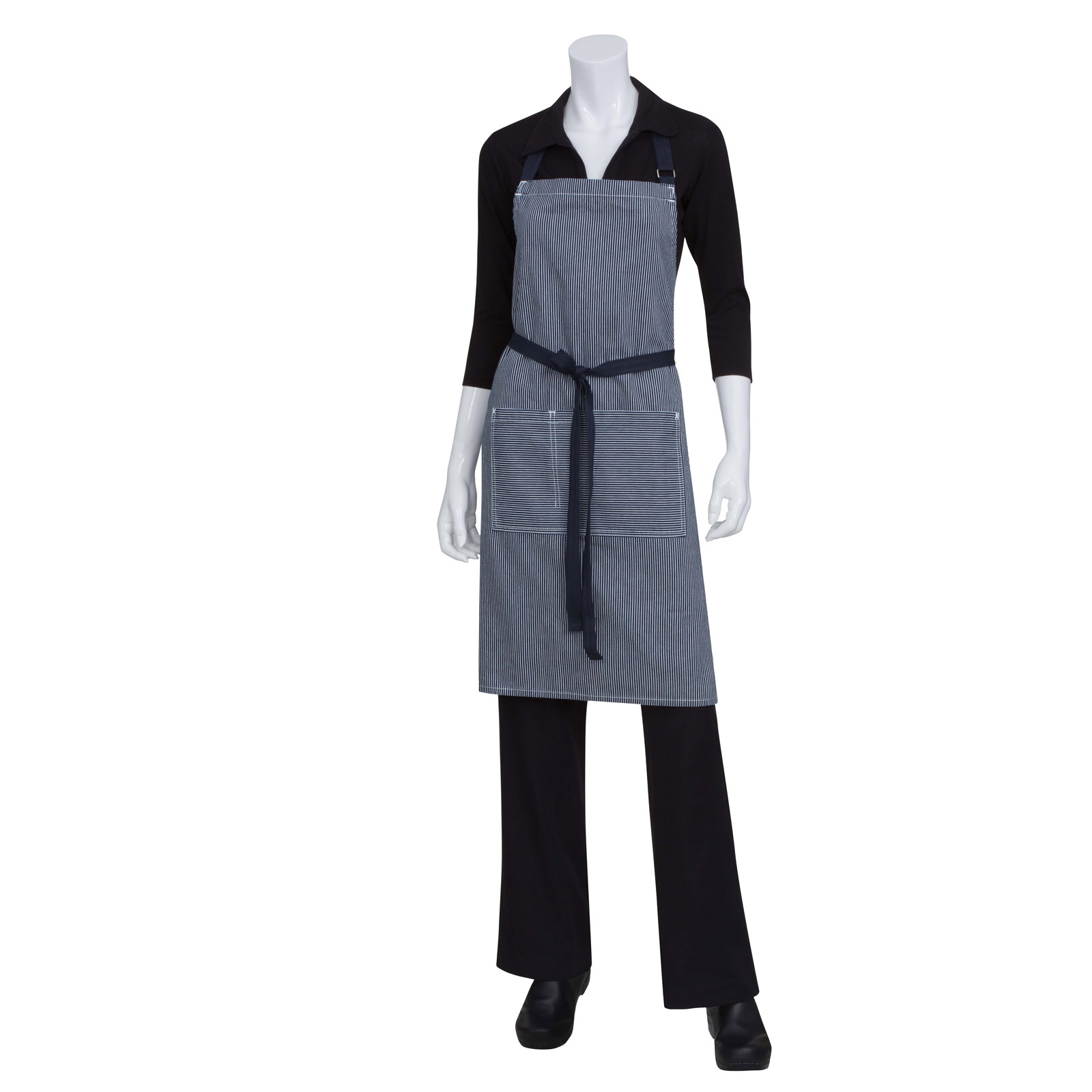 Chef Works, AB037-IBL-0, Bib Apron