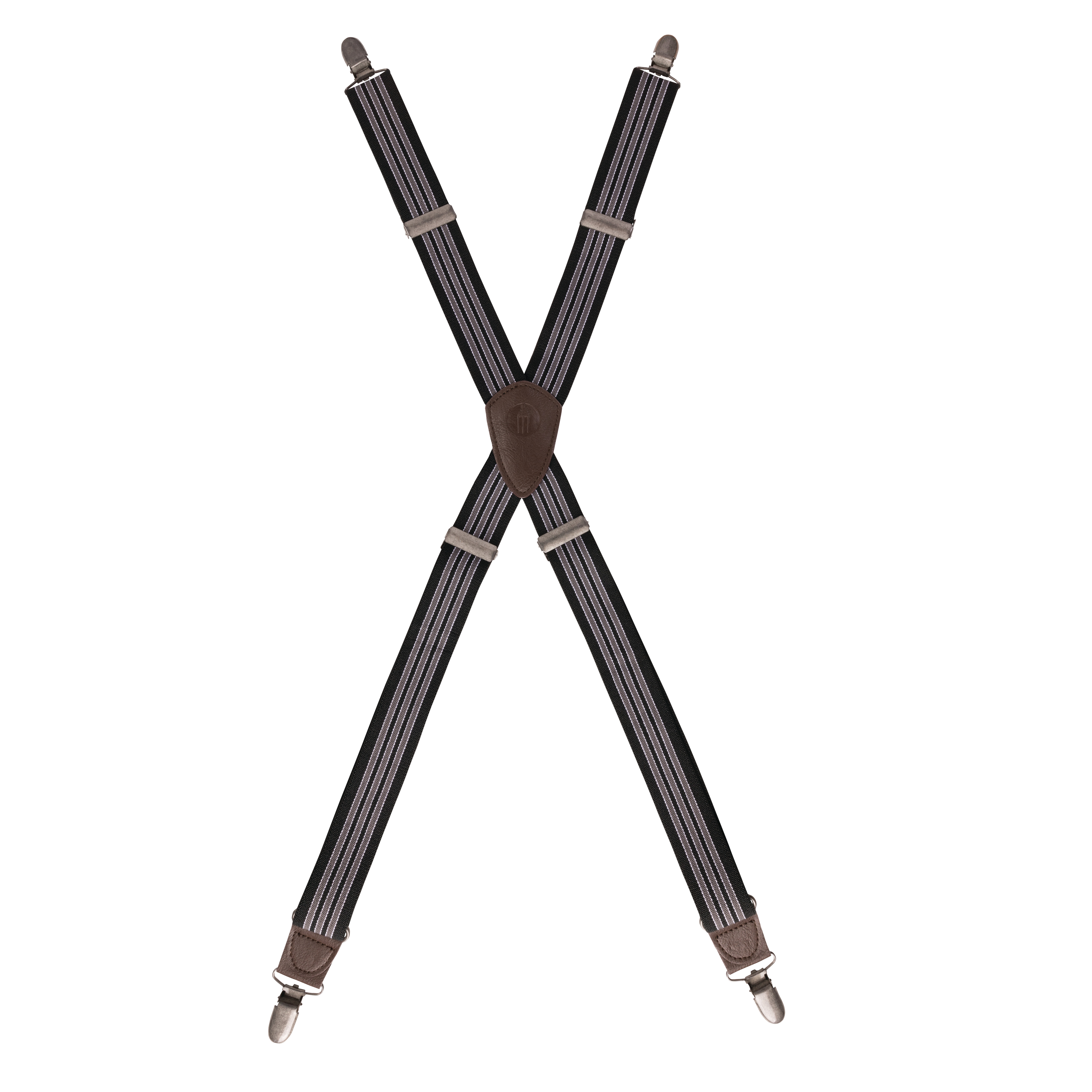 Chef Works, XNS02BGY0, Suspenders, Black/Gray