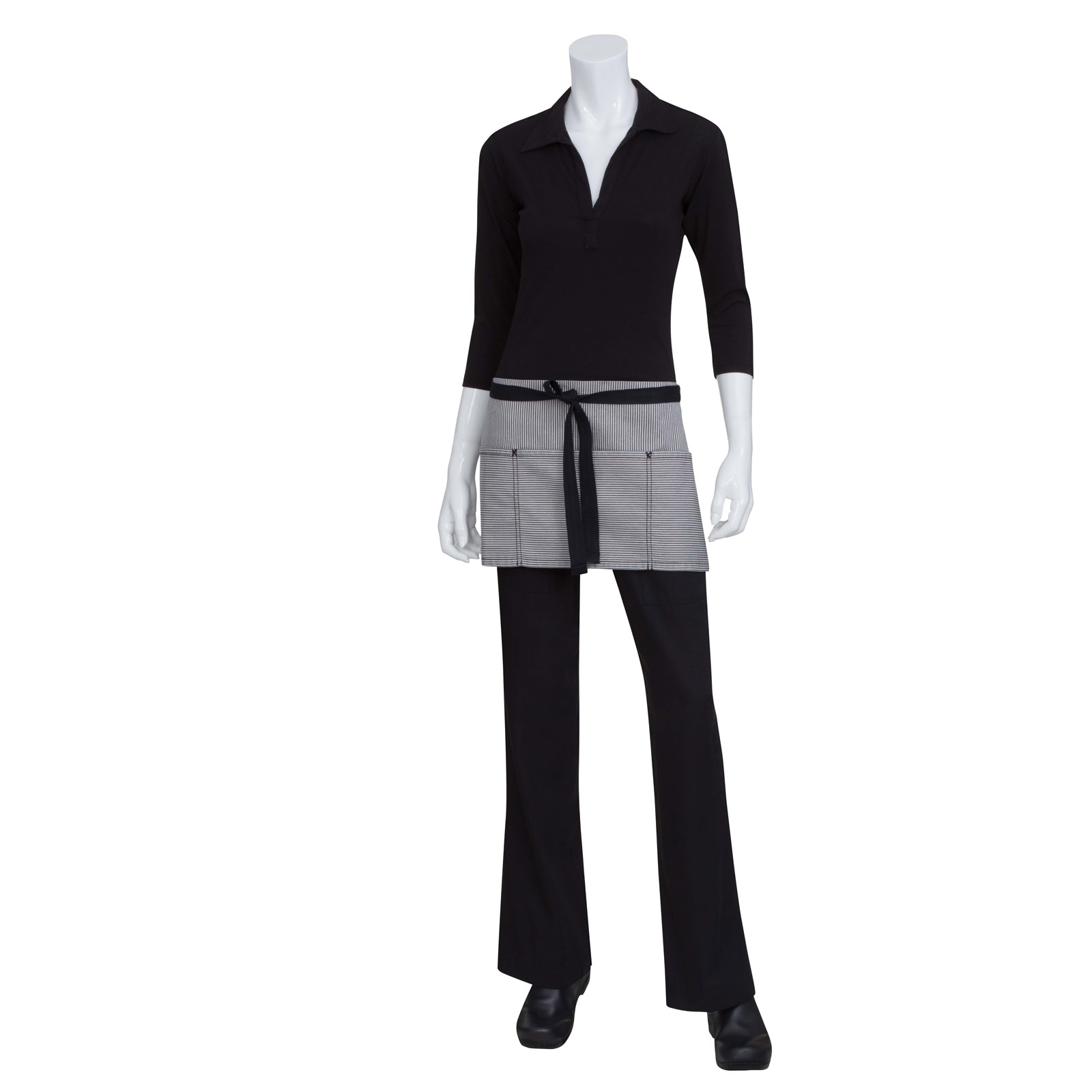 Chef Works, AW050-BLK-0, Waist Apron
