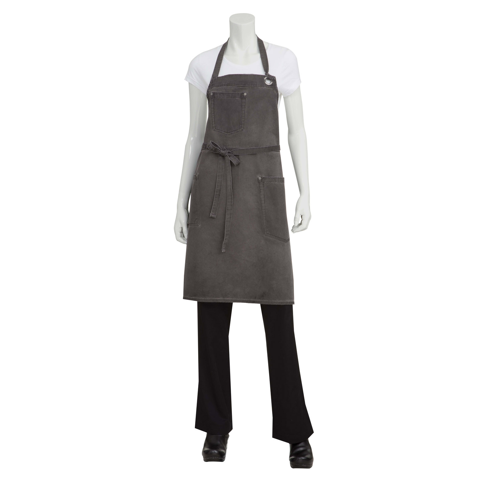 Chef Works, ABAQ054-PEW-0, Bib Apron