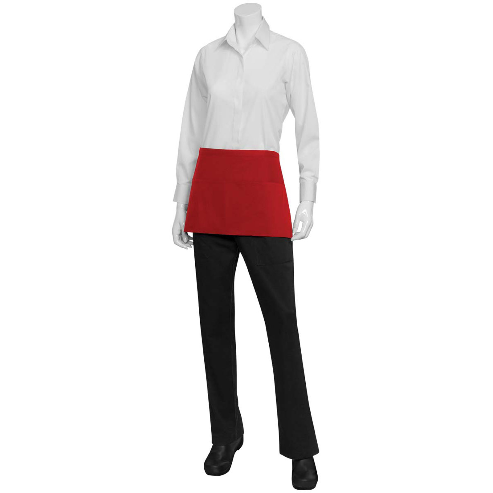 Chef Works, F9-BLK-0, Waist Apron